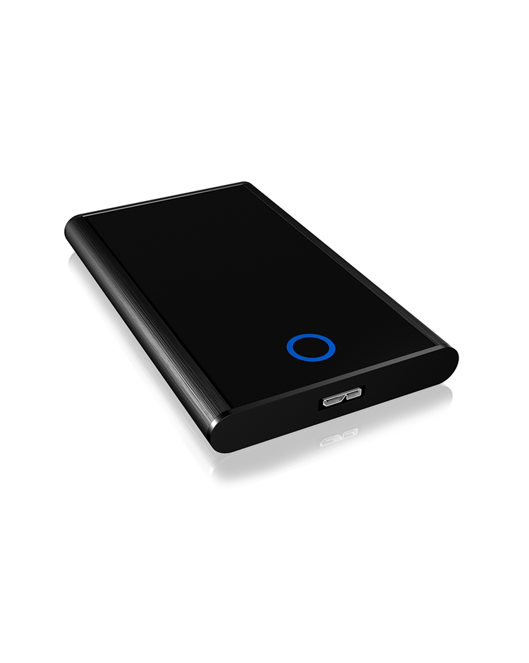 Geh. IcyBox USB 3.0 2,5 SATA3 HDD/SSD -> PC Aluminium sw retail