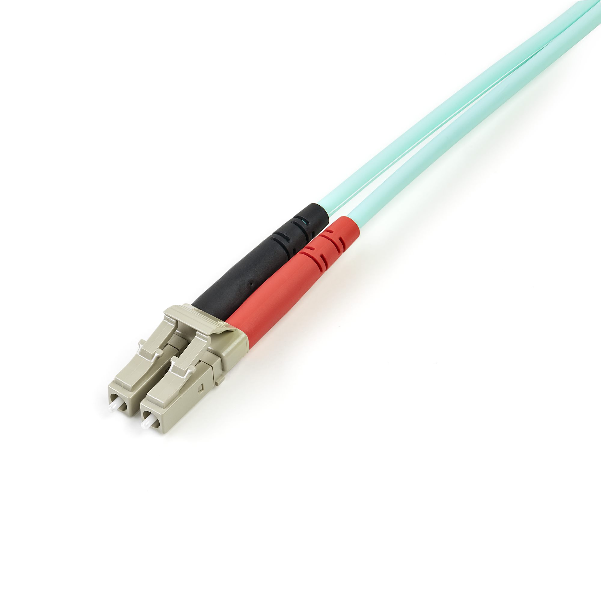 5M AQUA FIBER PATCH CABLE .