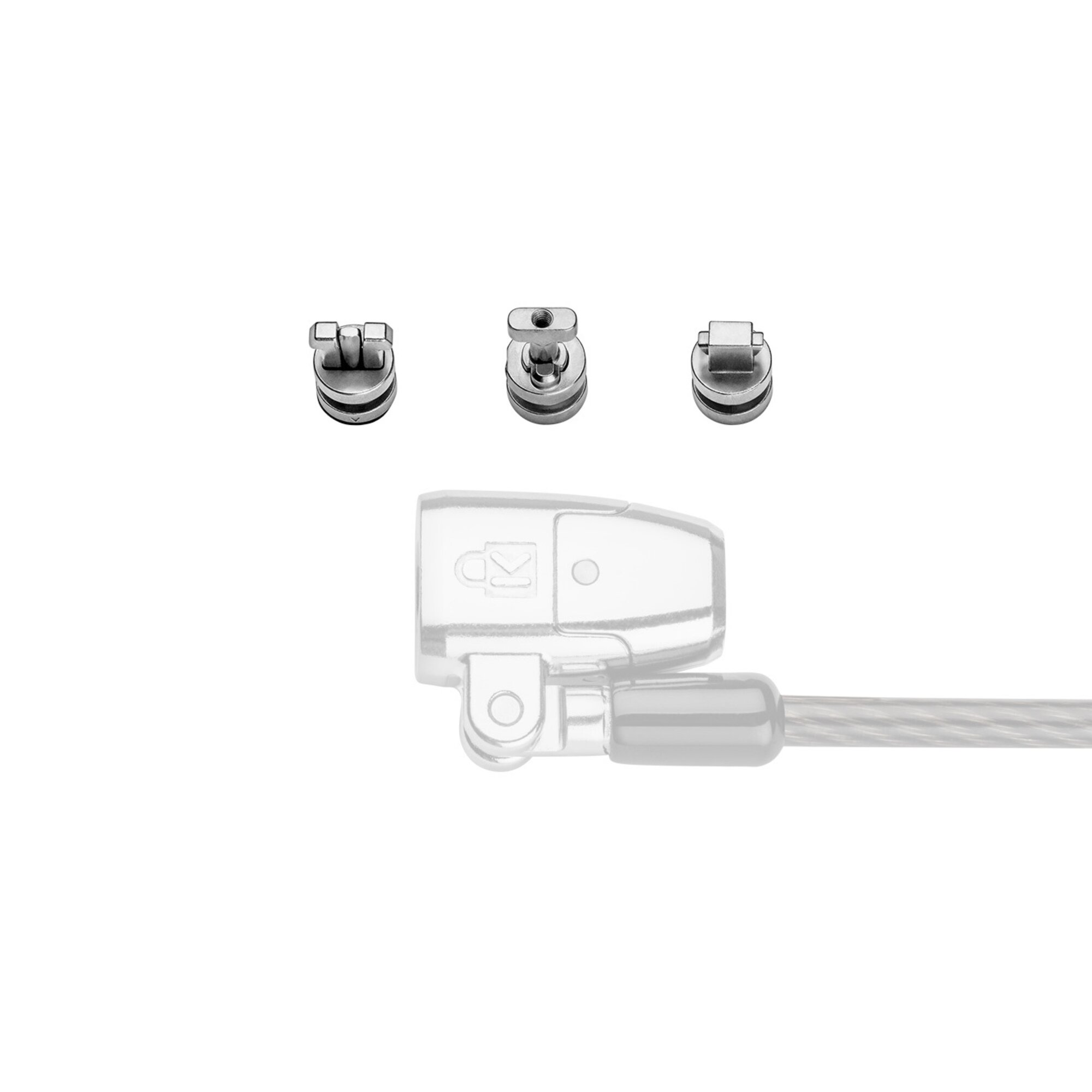 Kensington ClickSafe Universelles Anker-Set für Notebookschloss