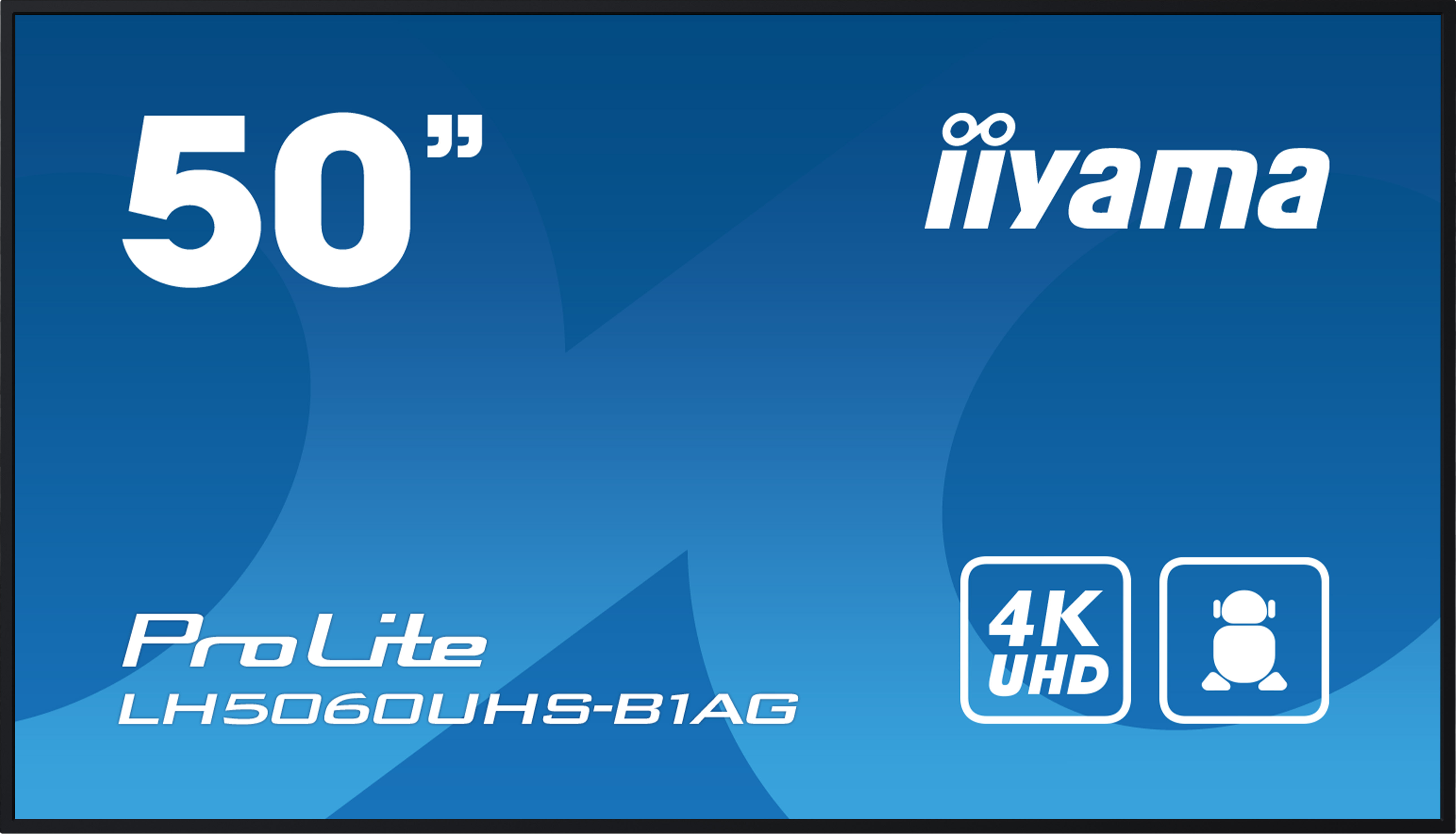 LH5060UHS-B1AG 50IN 3840X2160 U HAZE 25 500CD INCL. WM 24/7 ANDR
