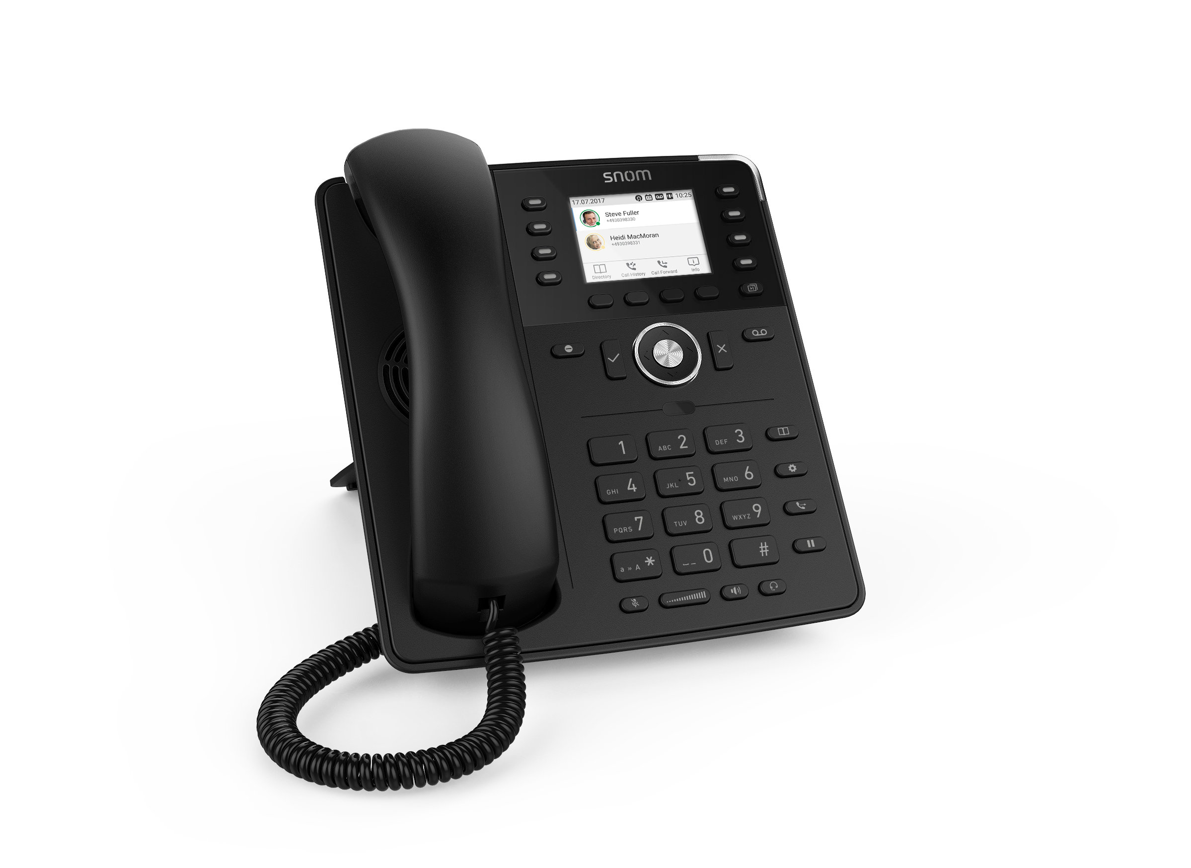 SNOM D735 GLOBAL 700 DESKPHONE BLACK