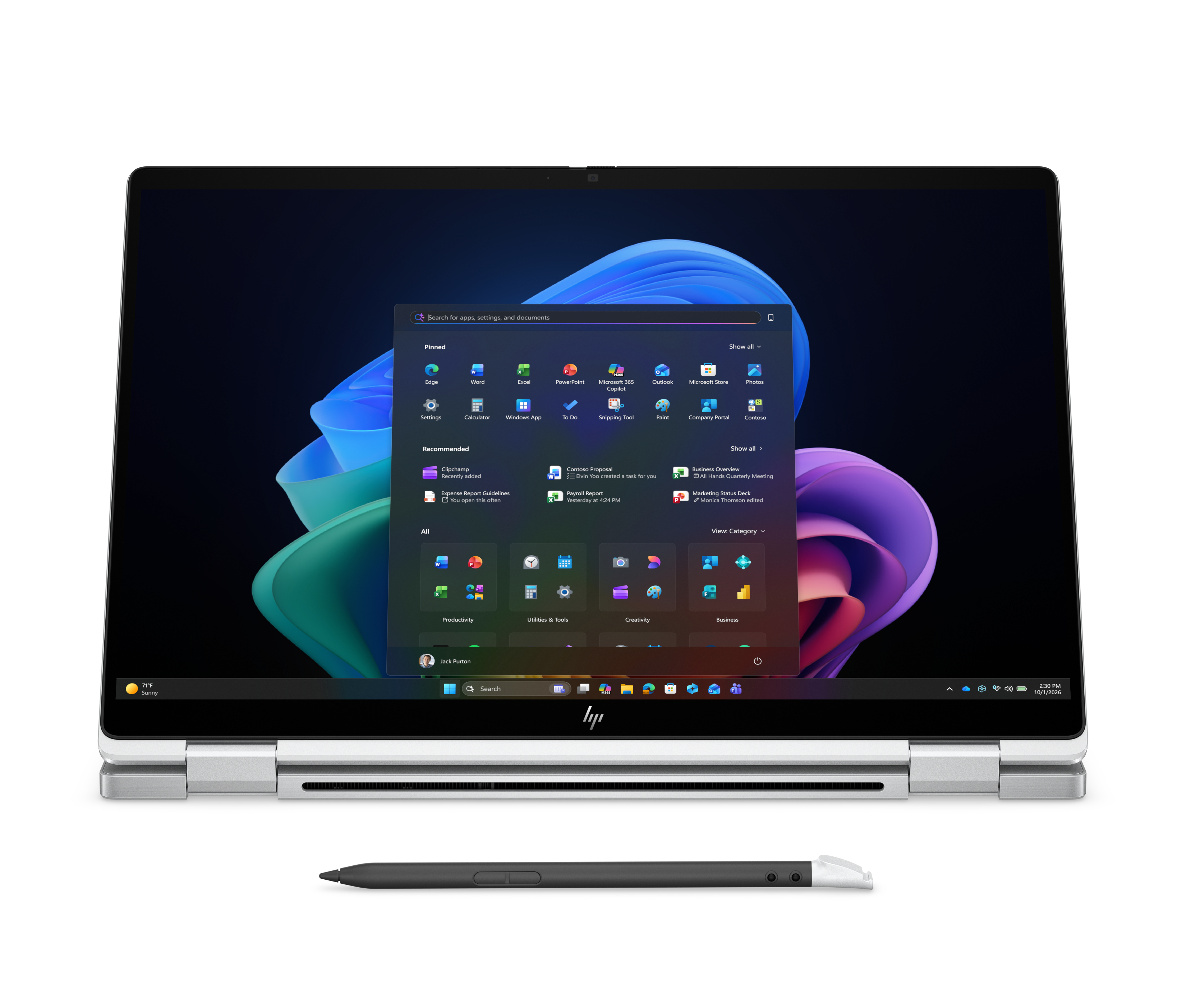 HP EliteBook X Flip G2i Intel Core Ultra 5 325 35,56cm 14Zoll 2,8k 32GB 512GB/SSD LTE 5G W11P 3J Gar (DE)