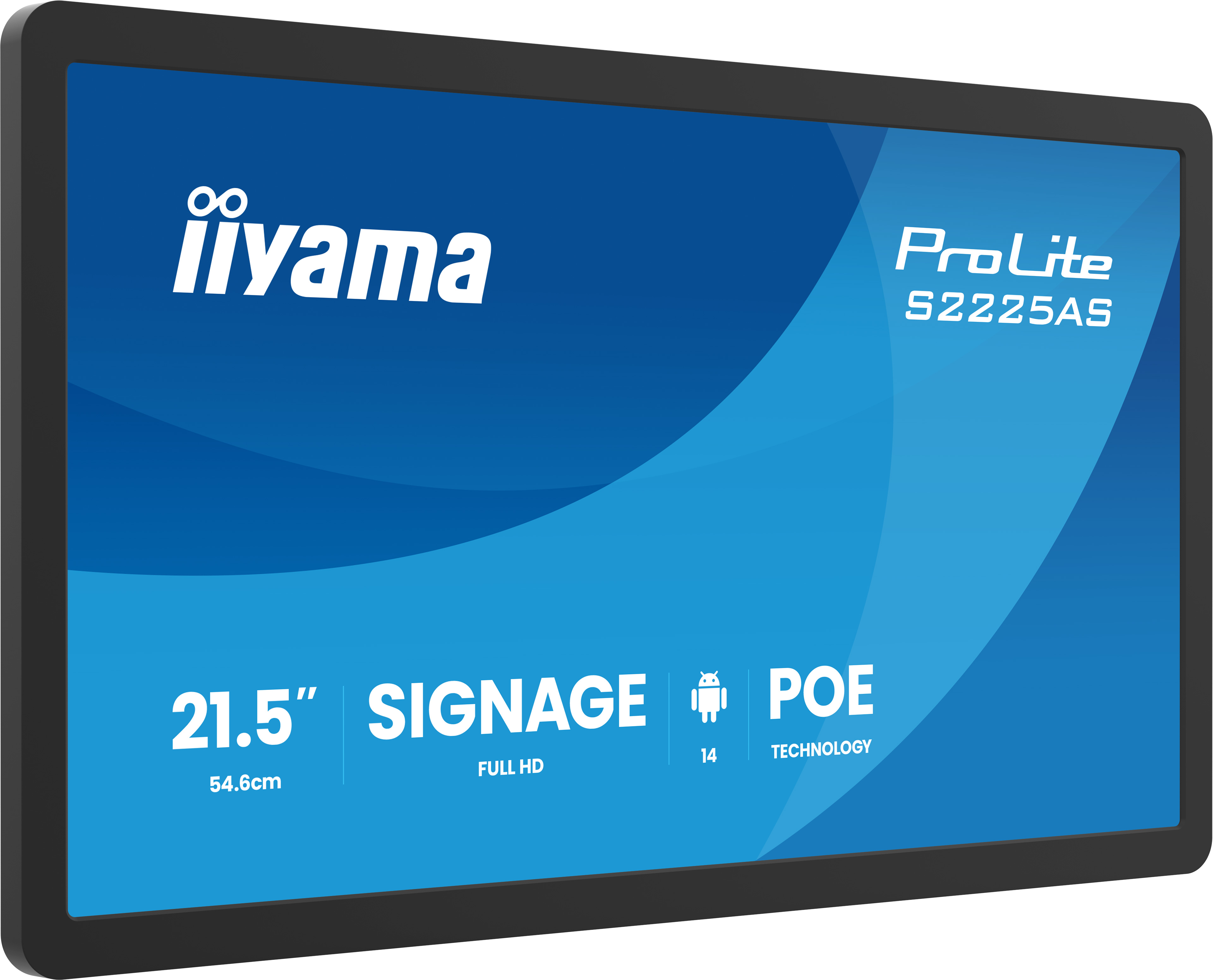 IIYAMA 54,6m (21,5) S2225AS-B1P 16:9 USB-C IPS