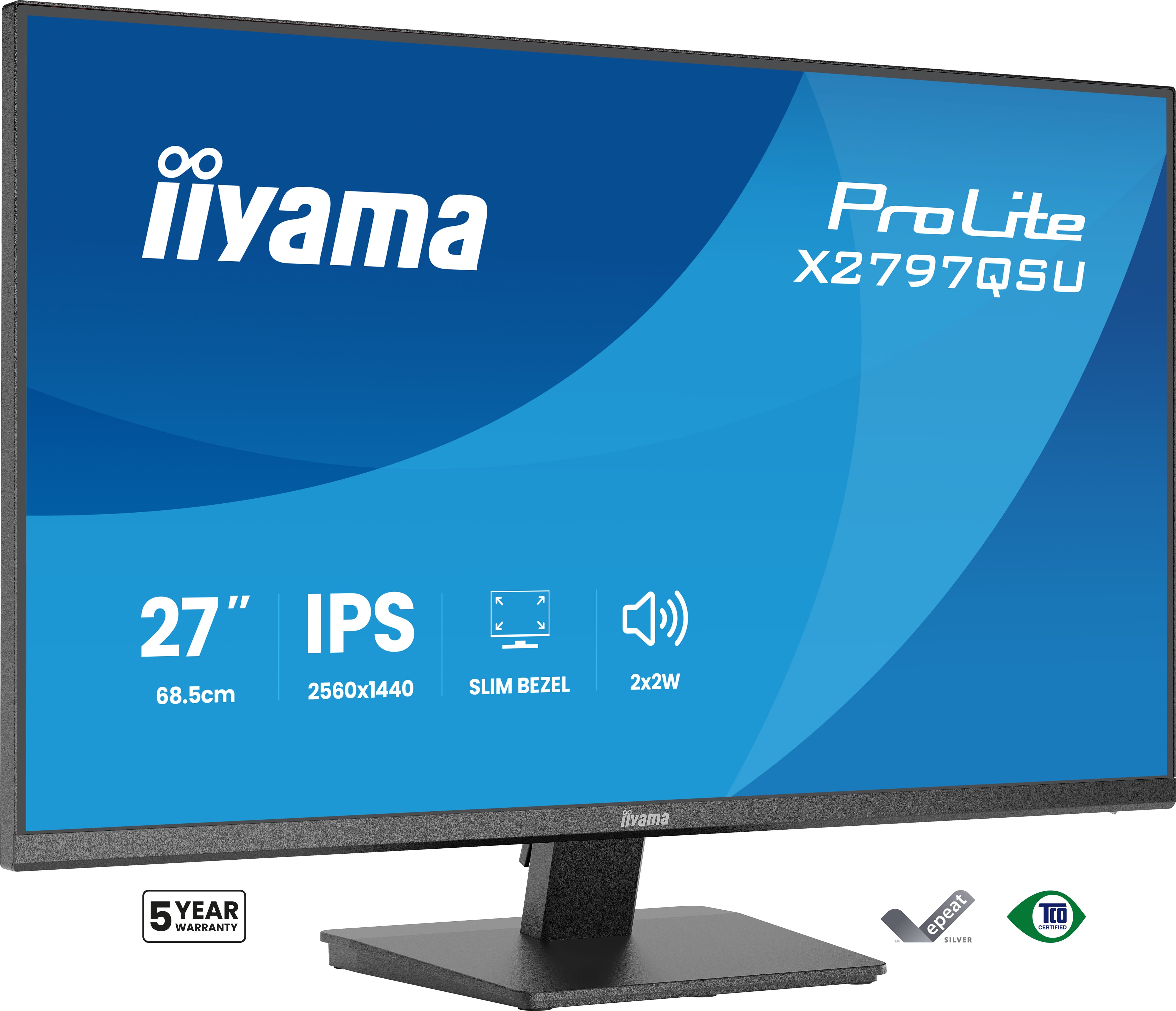 IIYAMA 68.6cm (27) X2797QSU-B1 16:9 HDMI+DP+2xUSB-C IPS