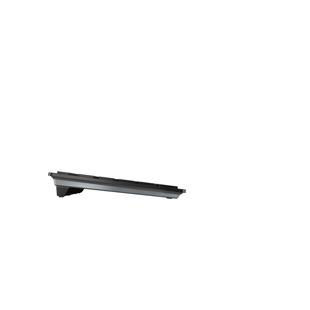 CHERRY KW9100 Wireless SLIM Tastatur CH schwarz/grau