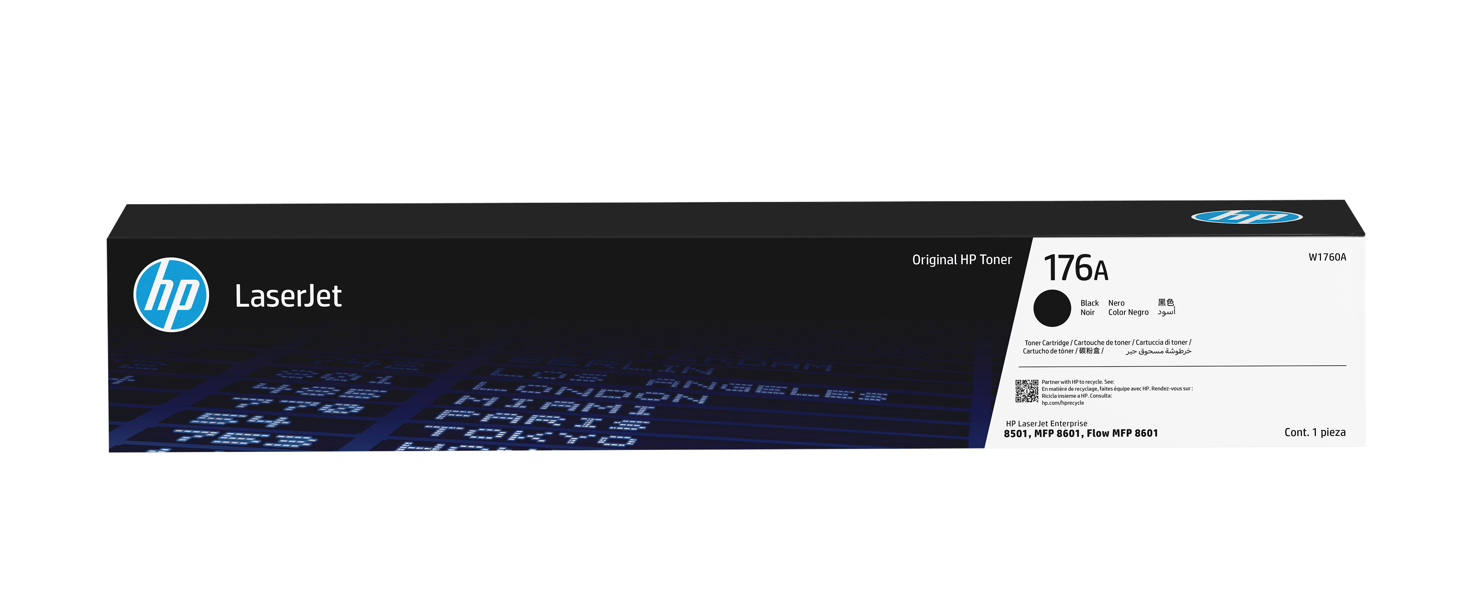 HP 176A (W1760A) schwarz Tonerkartusche