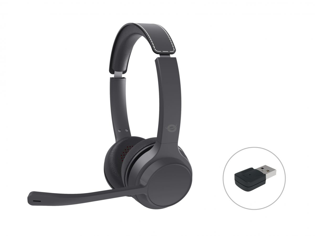 CONCEPTRONIC Headset Stereo WLS BT5.3/Mikro/ANC/+ 40Std sw