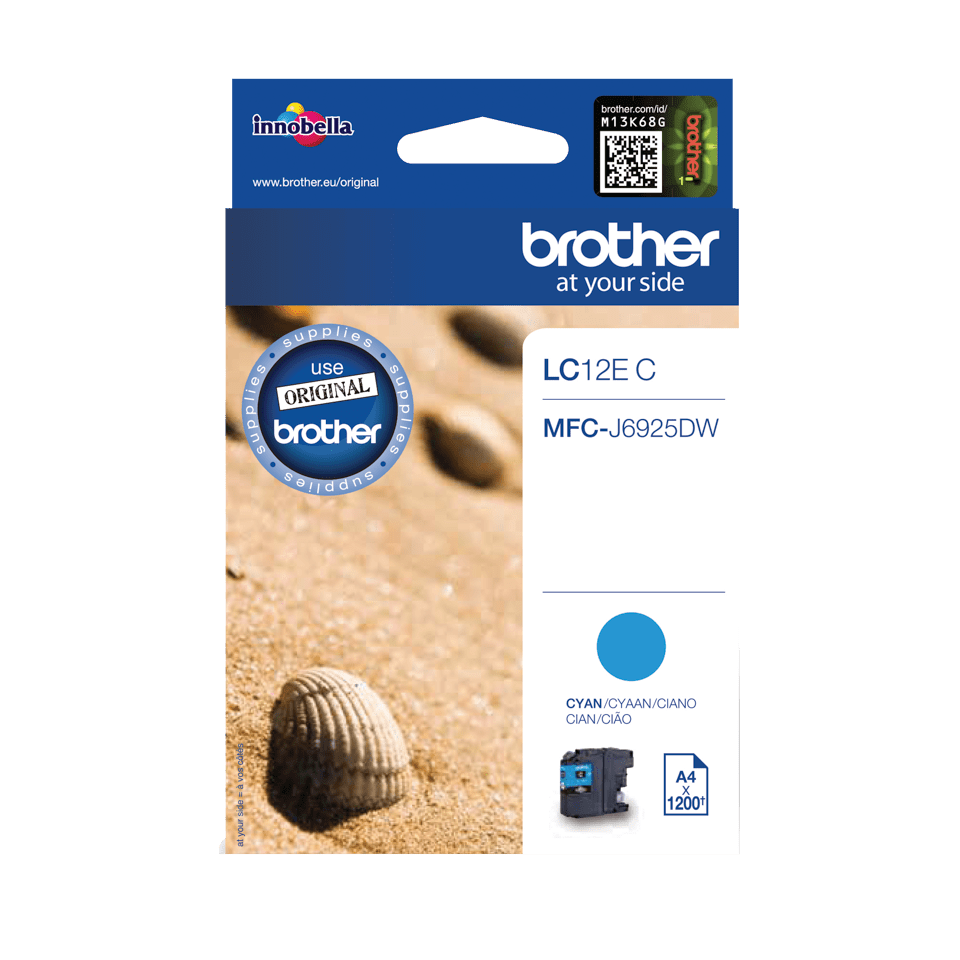 brother LC-12EC cyan Druckerpatrone