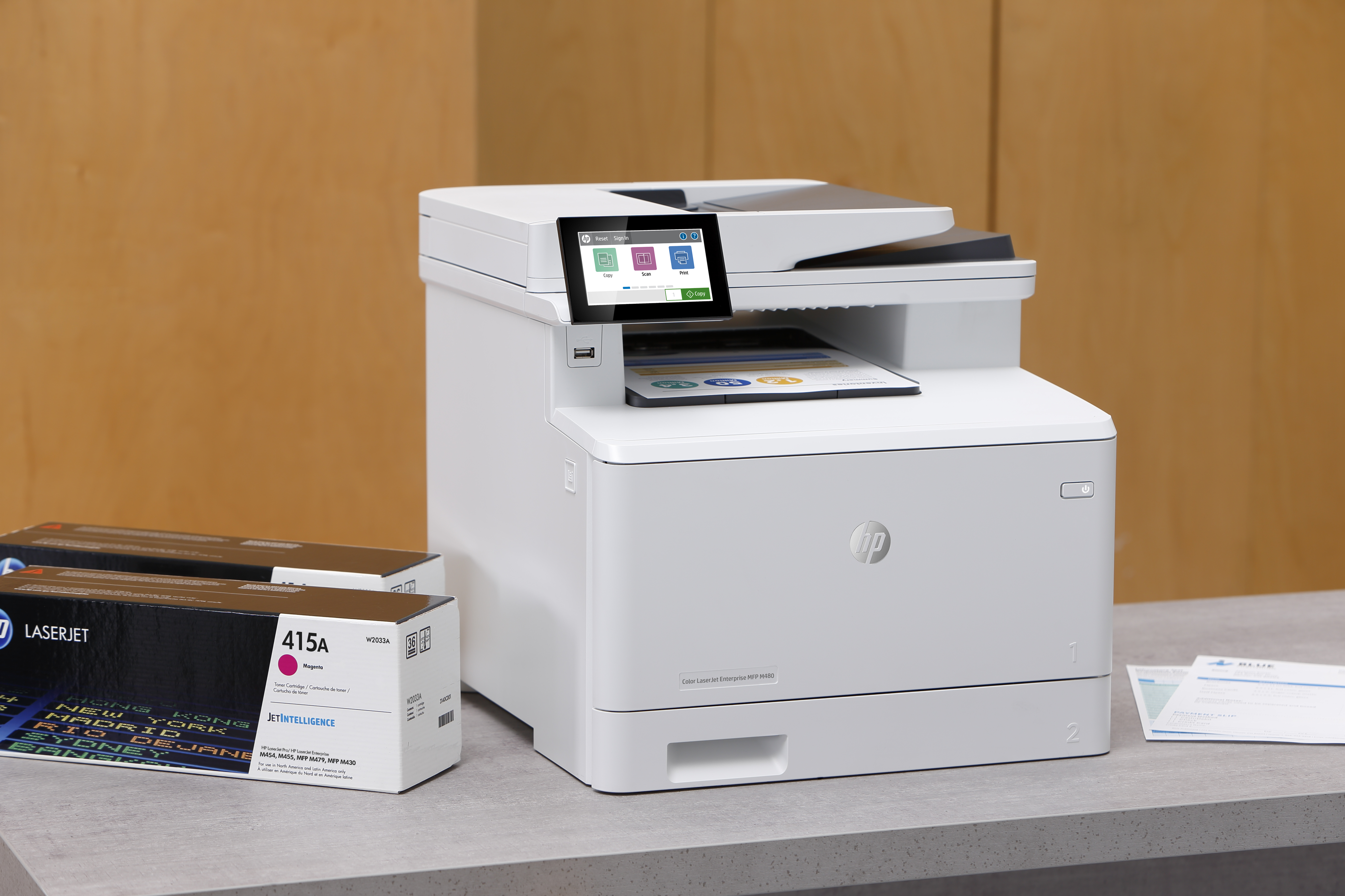 HP 415A Cyan LaserJet Tonerpatrone