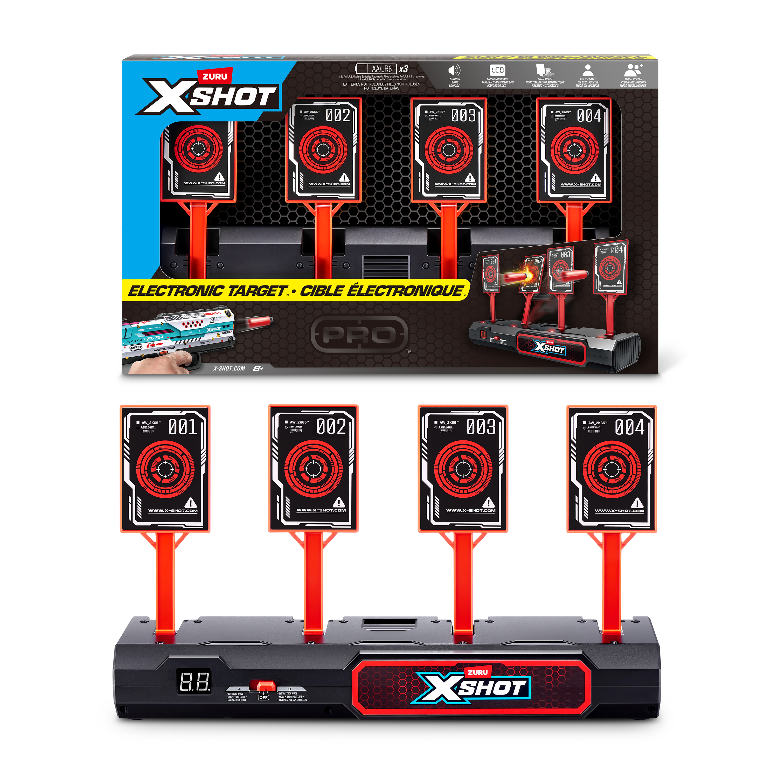 X-SHOT Elektronische Zielscheibe