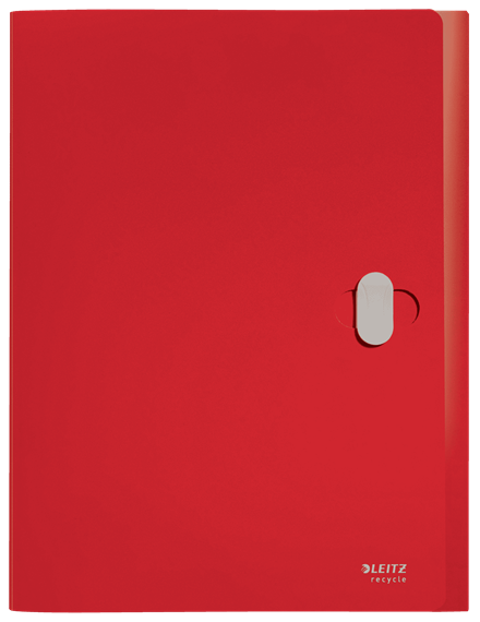 LEITZ Heftbox Recycle 4623 4,0 cm rot, 1 St.