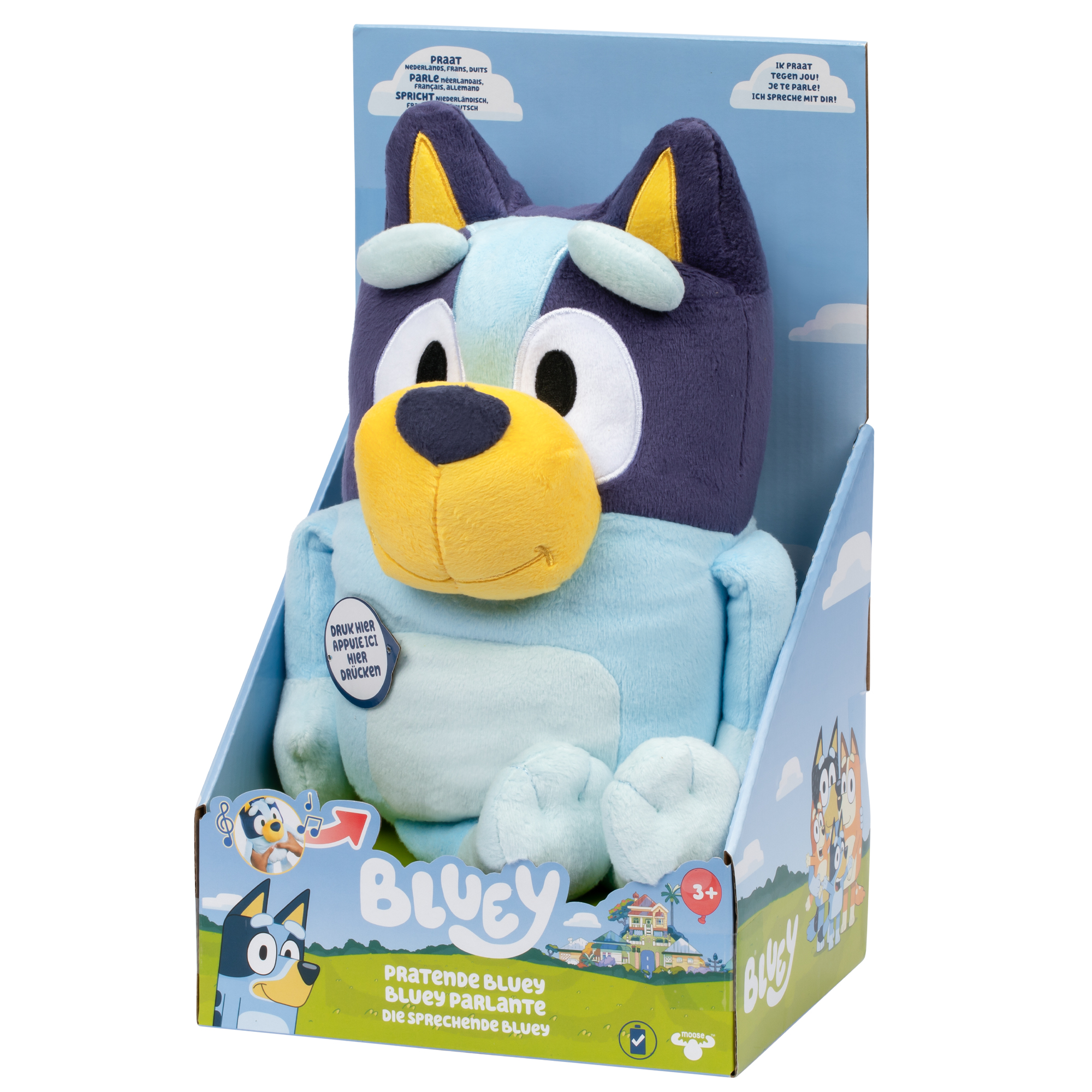 Bluey S11 Talking Plush - Bluey (DE/FR/NL), Kuscheltier