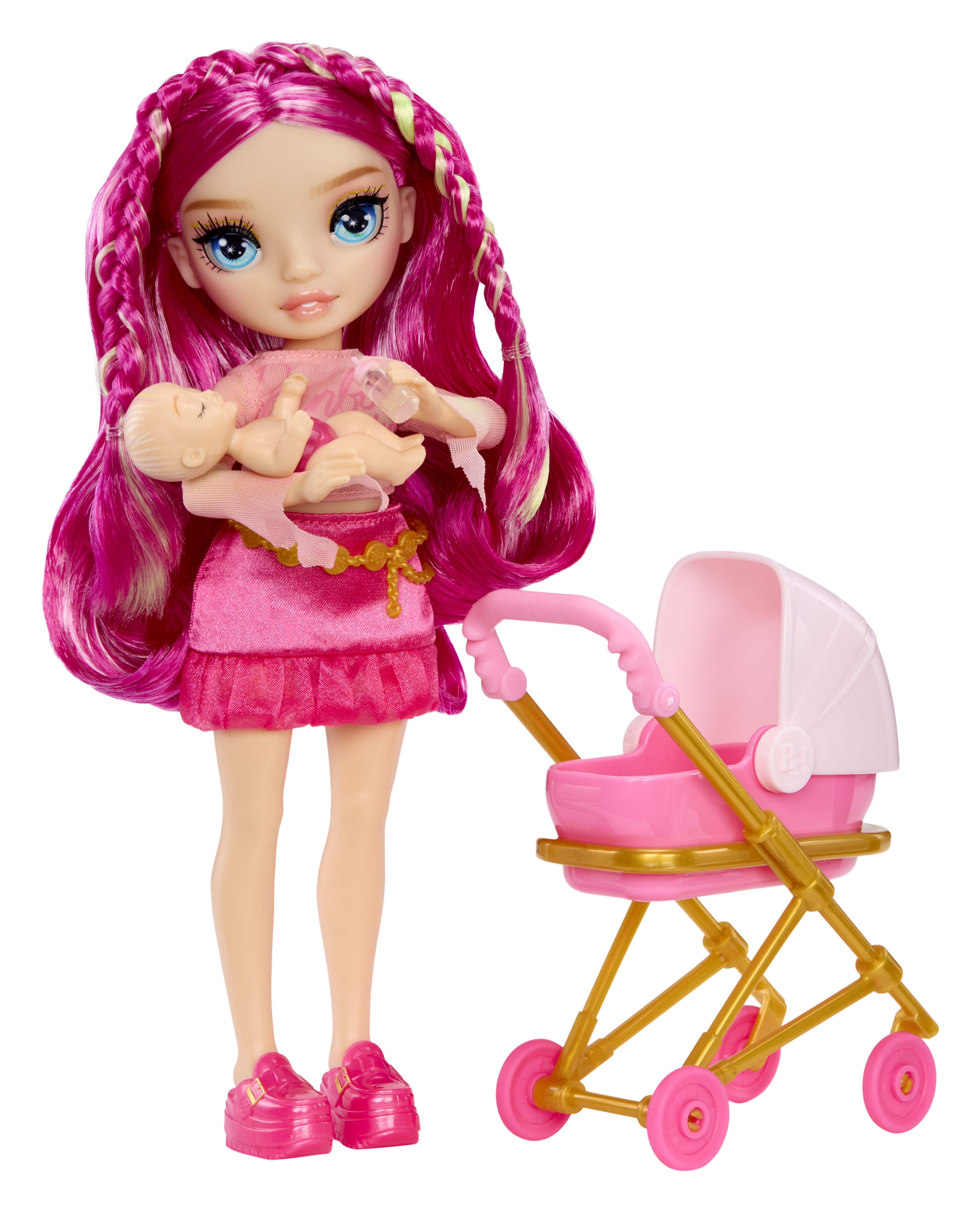 Rainbow High Jr. High Bestie Babysitters - Stella Monroe, Puppe