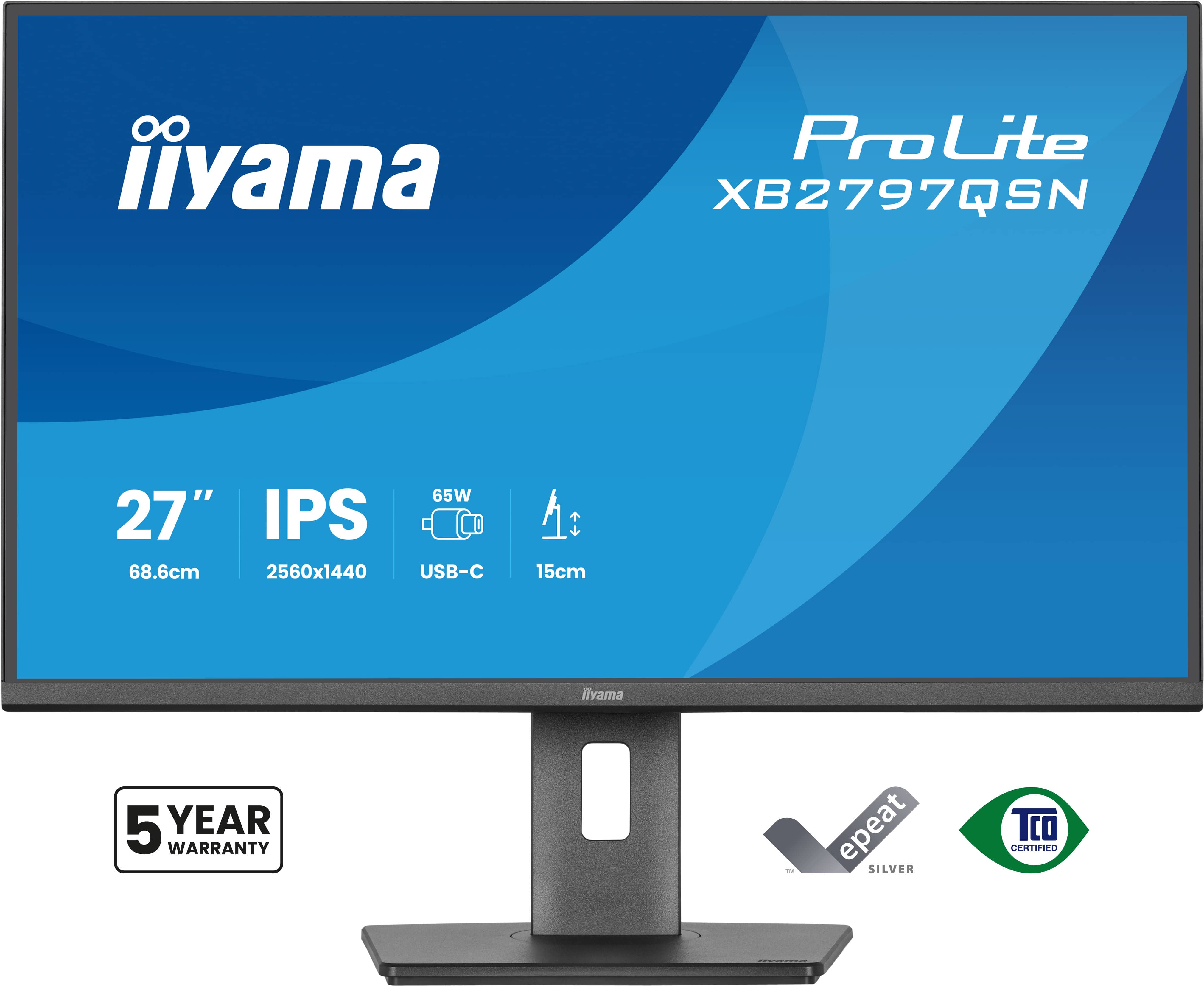 27IN ULTRA THIN IPS PANEL 2560X1440 1MS 350CD/M 1000:1 1XH