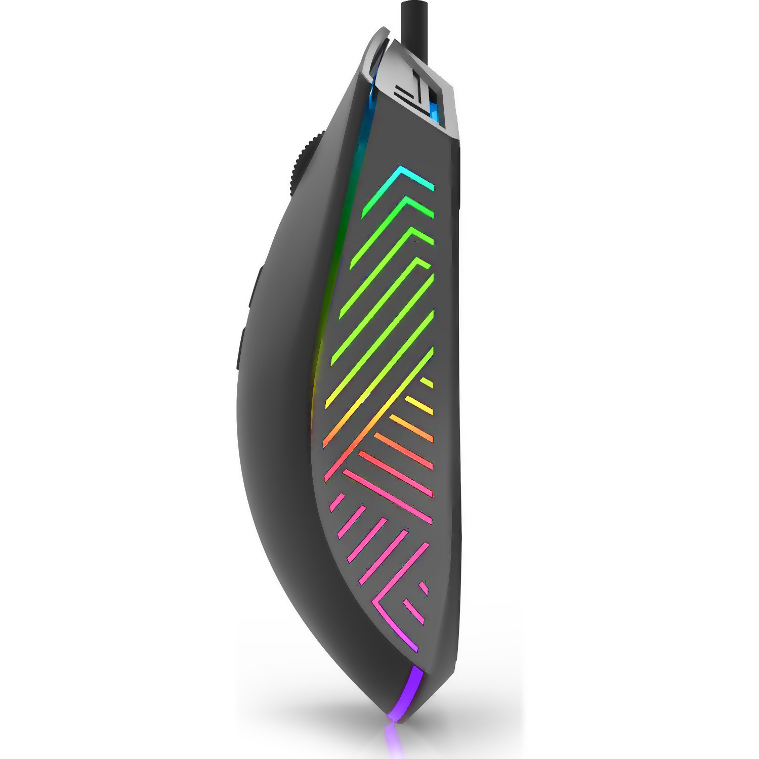 INCA Gaming Maus RGB/ 7200DPI/ 7Tasten/USB 1.50m schwarz retail