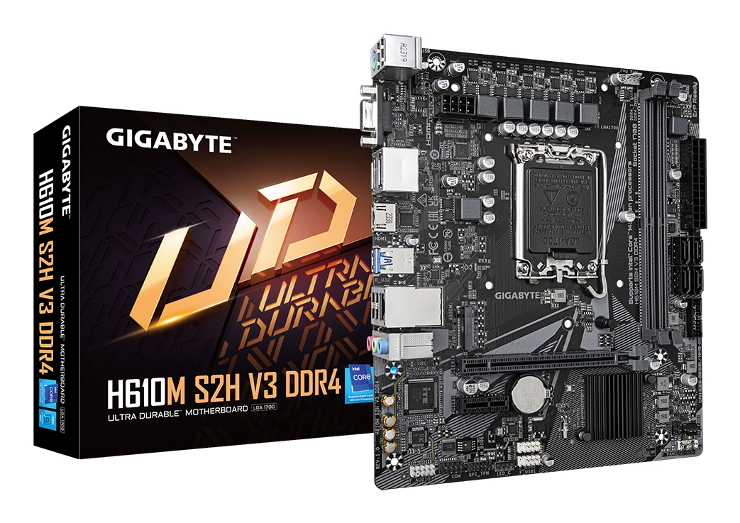 Gigabyte GA-H610M S2H DDR4 V3 (1700) (D)