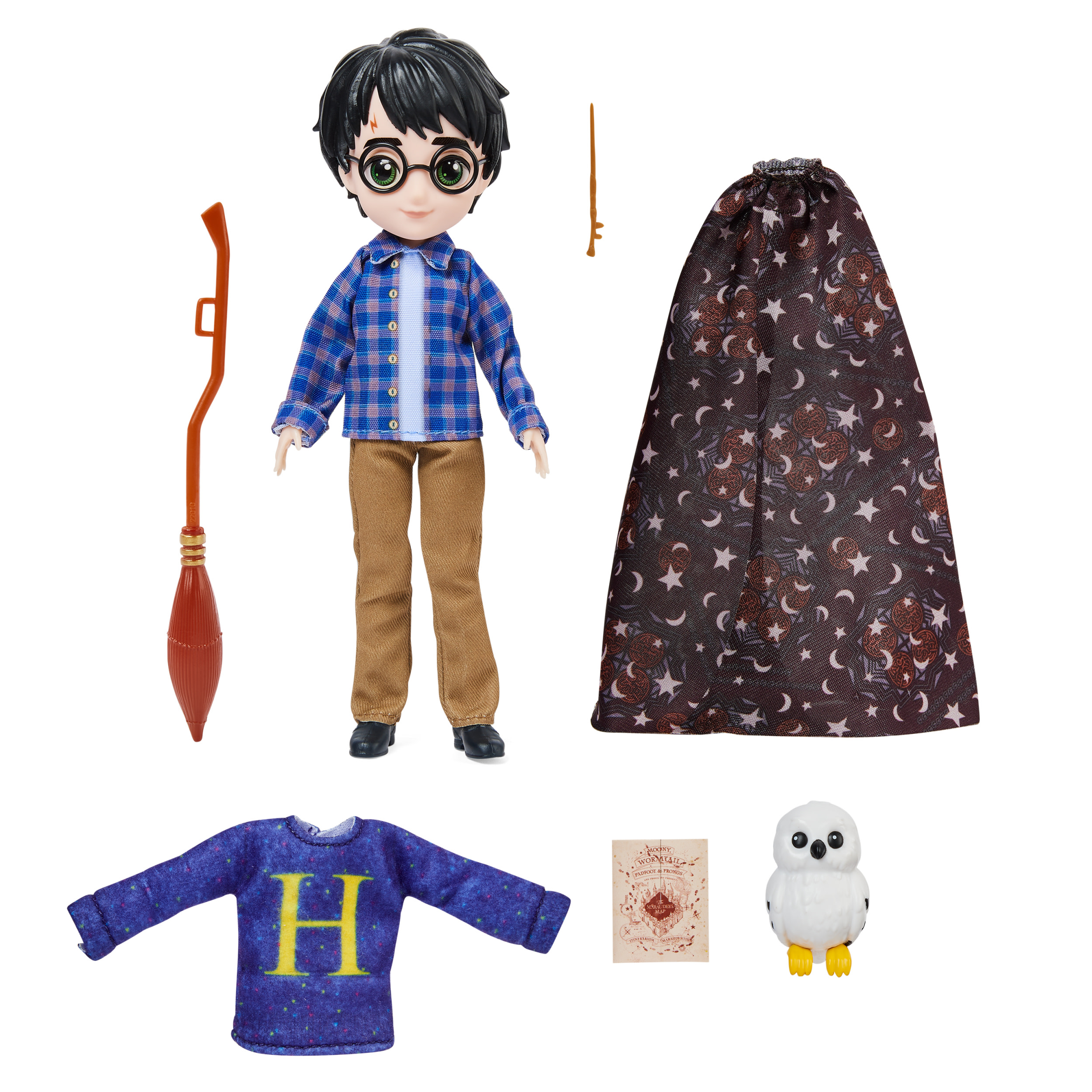 Wizarding World Harry Potter - Geschenkset mit Harry Potter-Puppe, Spielfigur