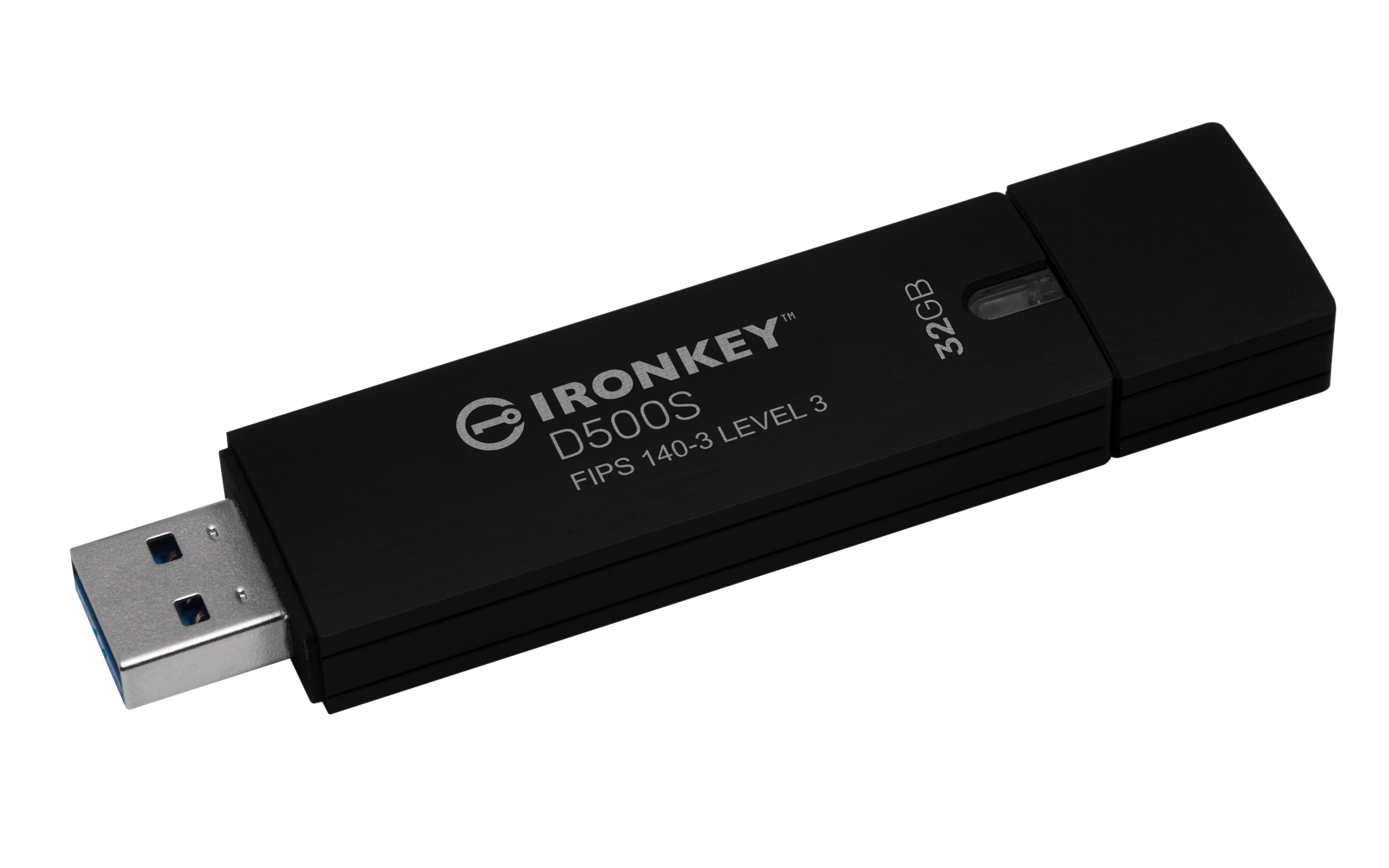 KINGSTON 32GB IronKey D500S FIPS 140-3 Lvl 3 Pending AES-256