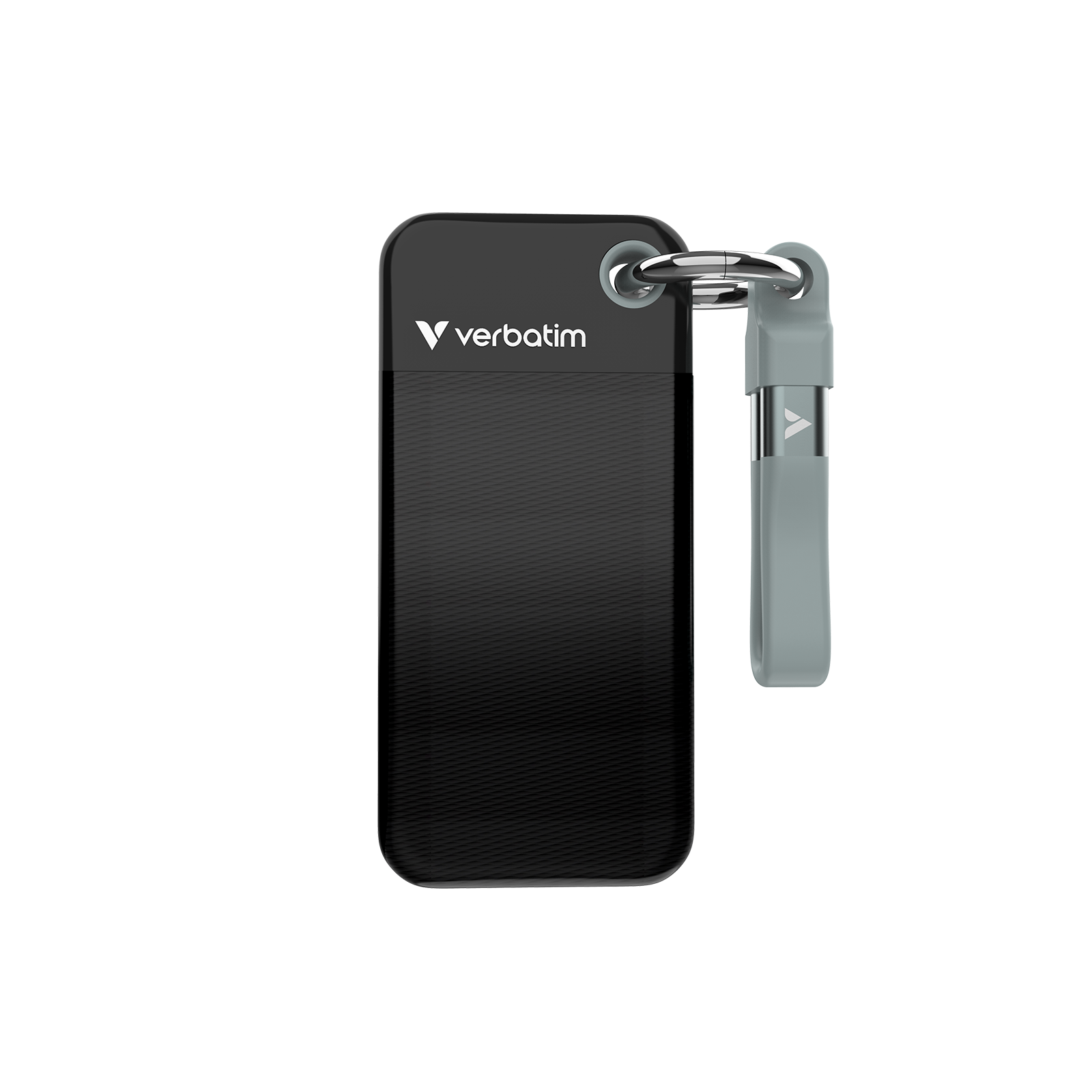 verbatim Pocket 2 TB externe SSD-Festplatte grau, schwarz
