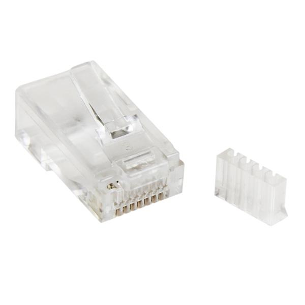 SOLID WIRE CAT 6 MODULAR PLUG .