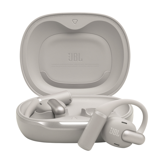 JBL Sense Pro TWS Open-Ear-Kopfhörer, Hi-Res, IP54, Grau