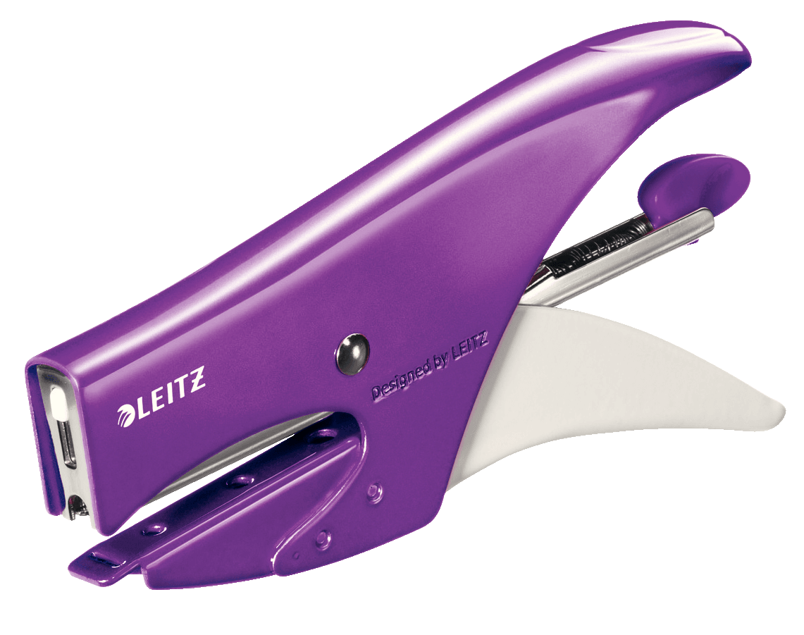 LEITZ Heftzange 5531 WOW violett-metallic, 1 St.