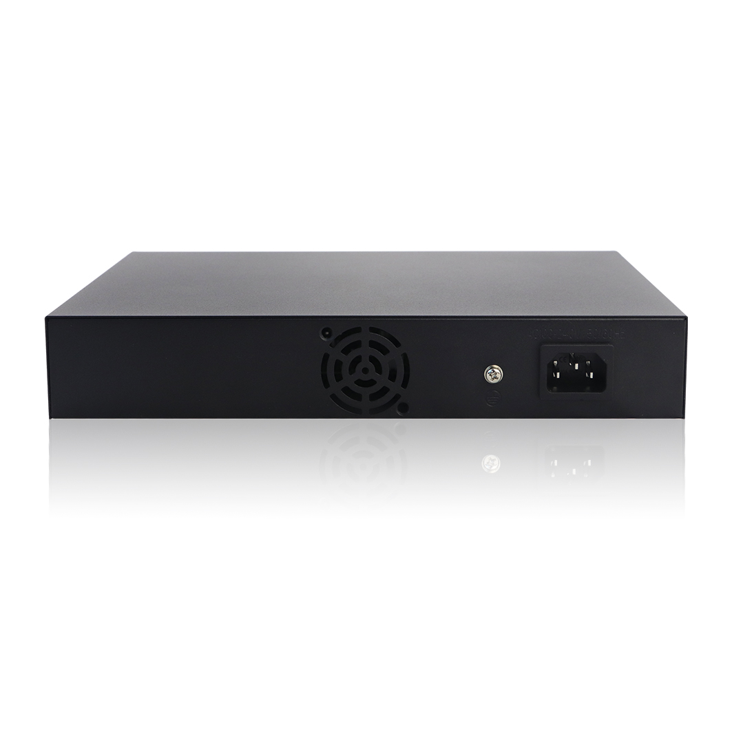 LevelOne Switch 8xGE/2xSFP 19 Managed L2