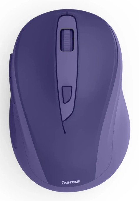 hama WM-400 Maus ergonomisch kabellos blau