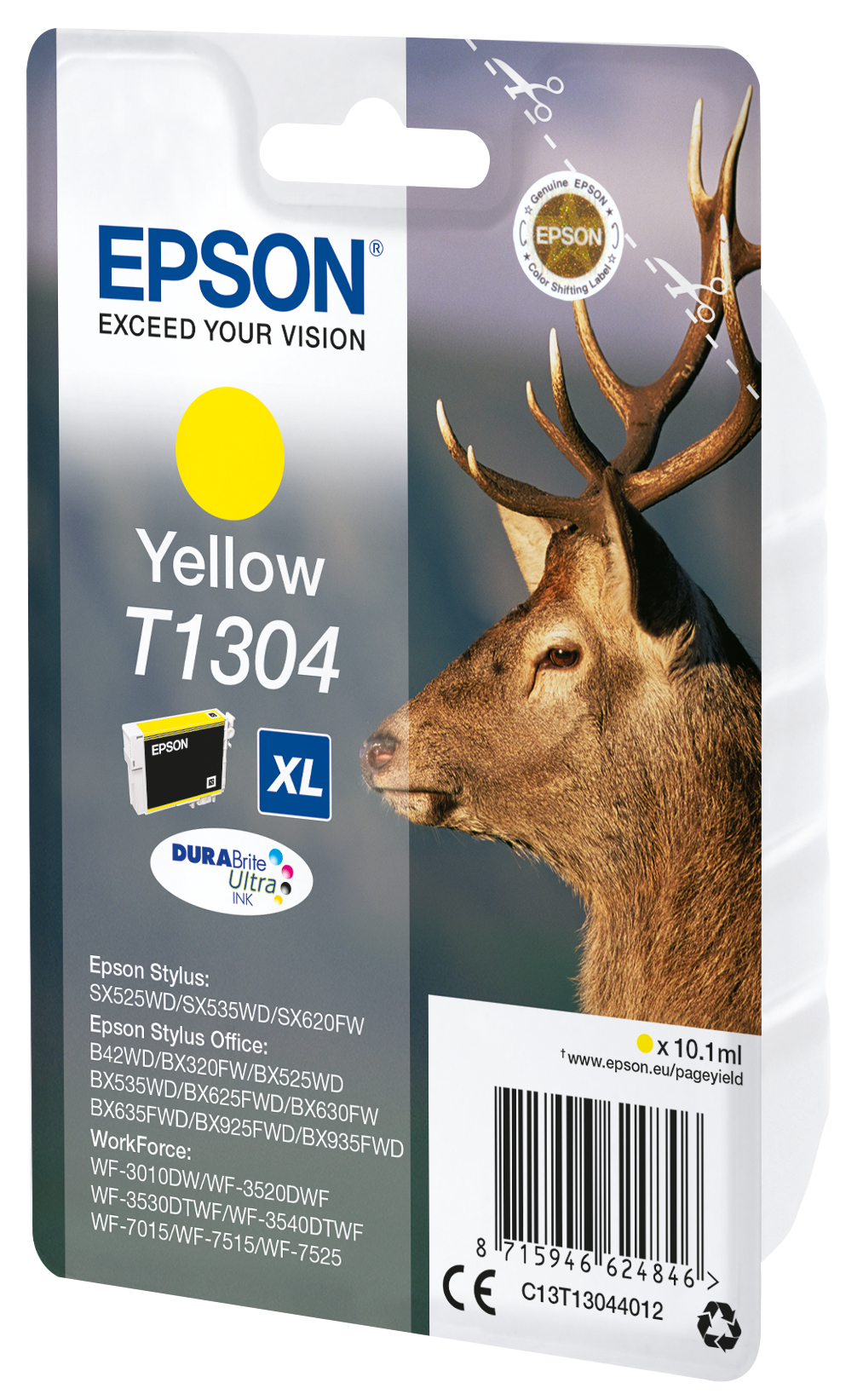 EPSON T1304XL (Hirsch) gelb Druckerpatrone