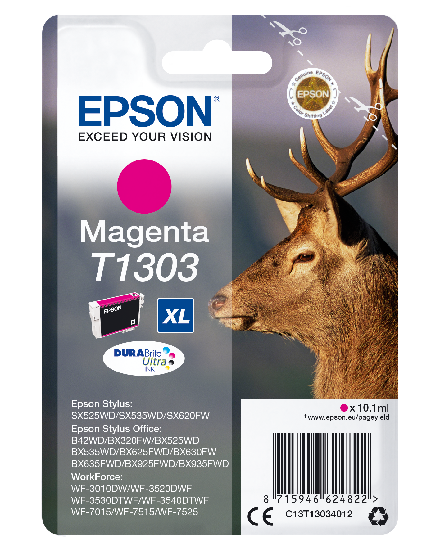 EPSON T1303XL (Hirsch) magenta Druckerpatrone