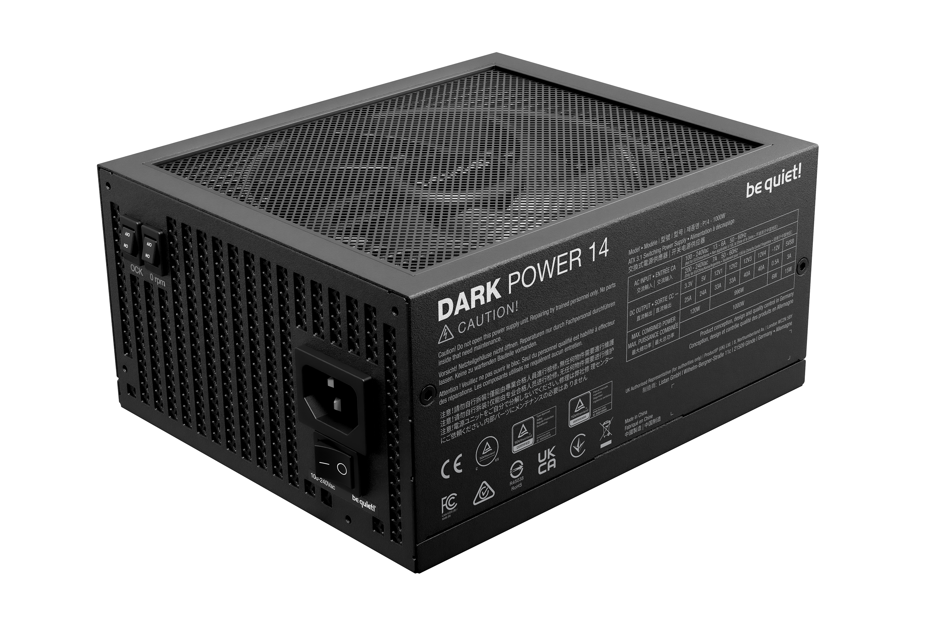 DARK POWER 14 1000W, PC-Netzteil
