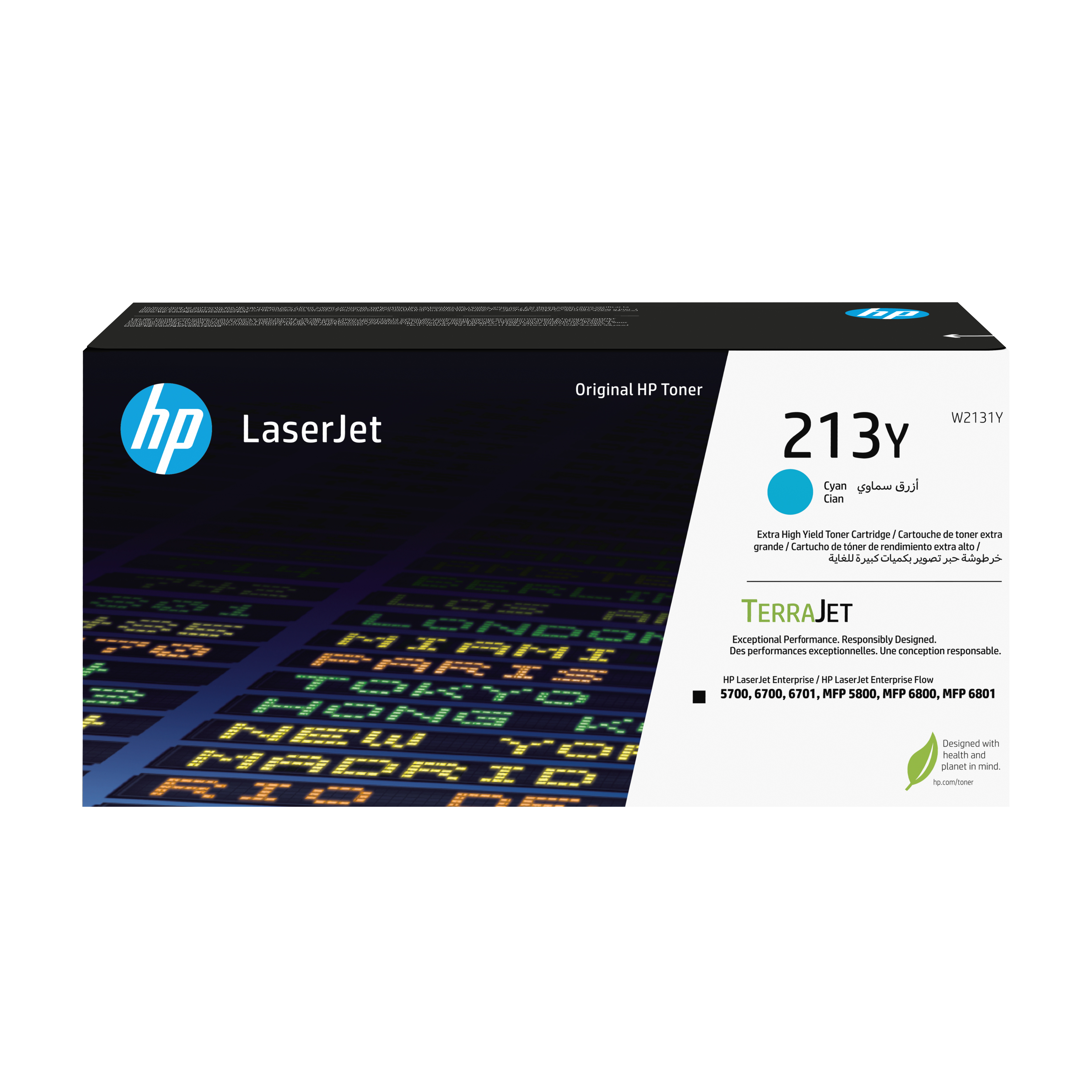 HP 213Y (W2131Y) cyan Tonerkartusche