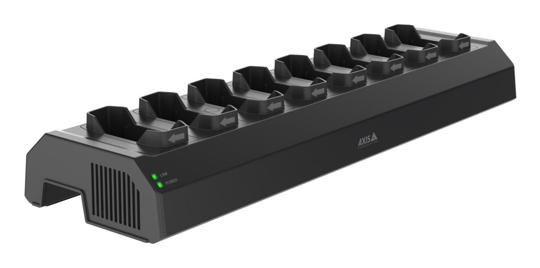 AXIS W701 MKII DOCKING STATION 8 BAY POWER ADAPTOR INCLUDED.