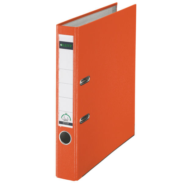 LEITZ 1015 Ordner orange Kunststoff 5,2 cm DIN A4, 1 St.