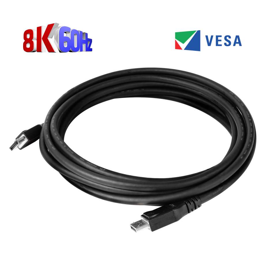 Club3D DisplayPort-Kabel 1.4 HBR3 32,4Gb/s 5m 8K60Hz St/St retail