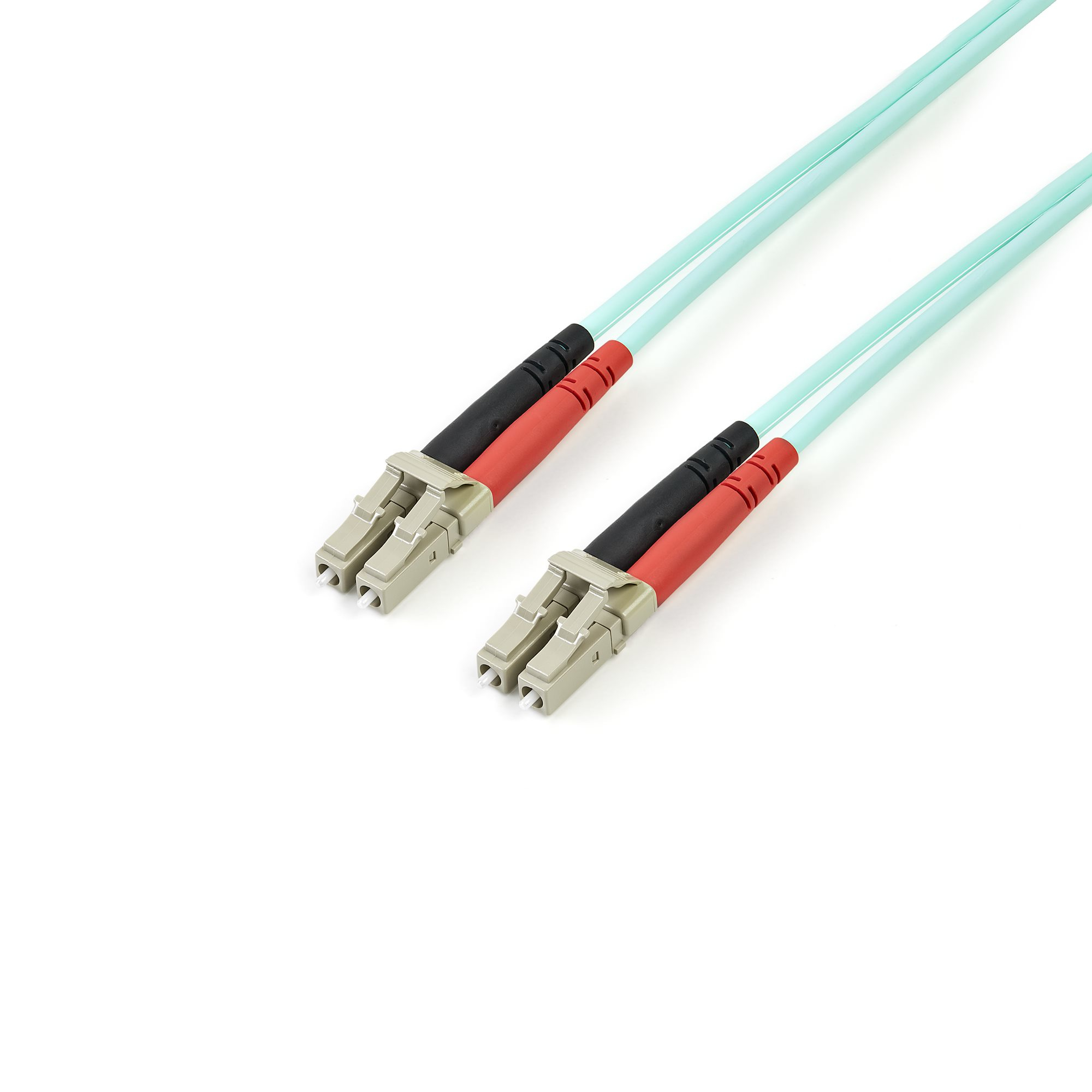 5M AQUA FIBER PATCH CABLE .