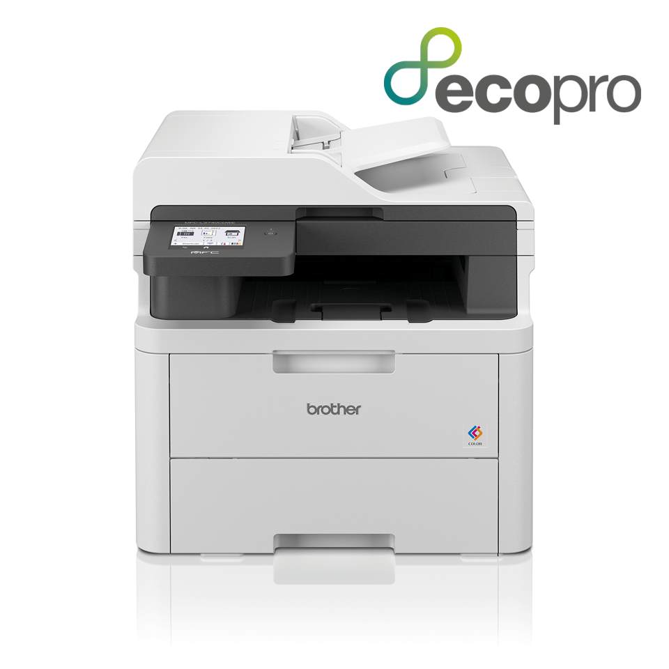 brother MFC-L3740CDWE 4 in 1 Farblaser-Multifunktionsdrucker grau, brother EcoPro Ready