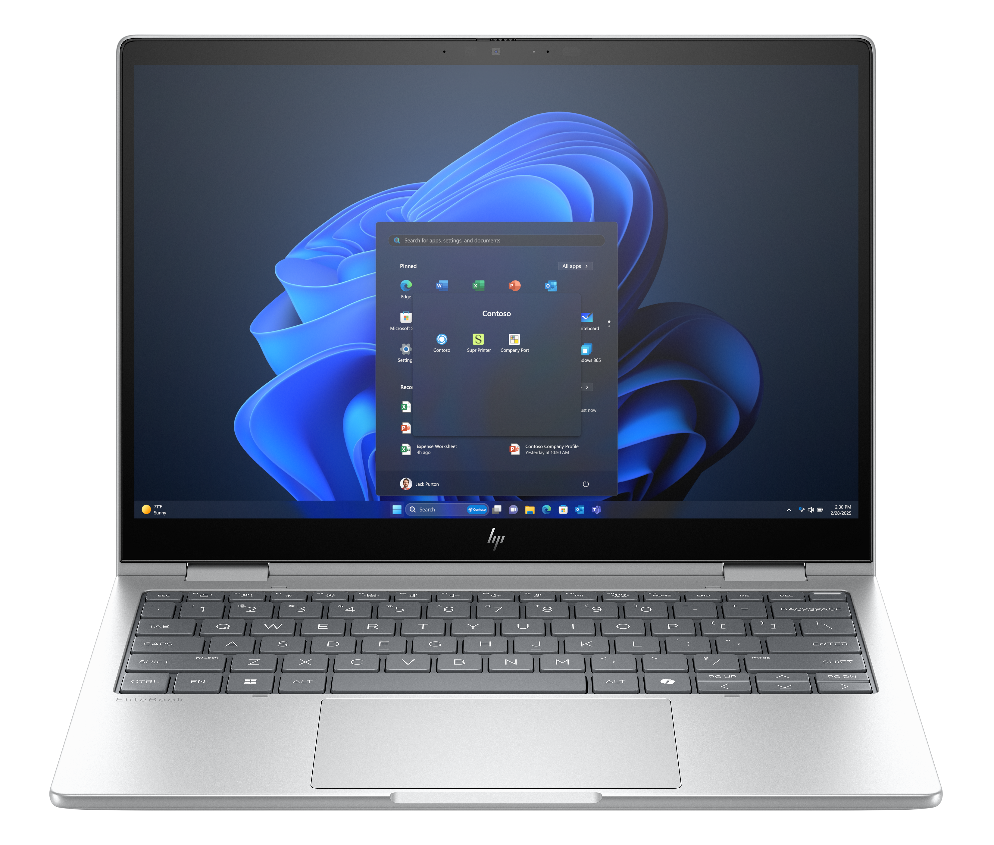 HP EliteBook 8 FLIP G1i Intel Core Ultra 5 225U 33,7cm 13,3Zoll WUXGA 16GB 512GB/SSD W11P SmartBuy 3J Gar (DE)
