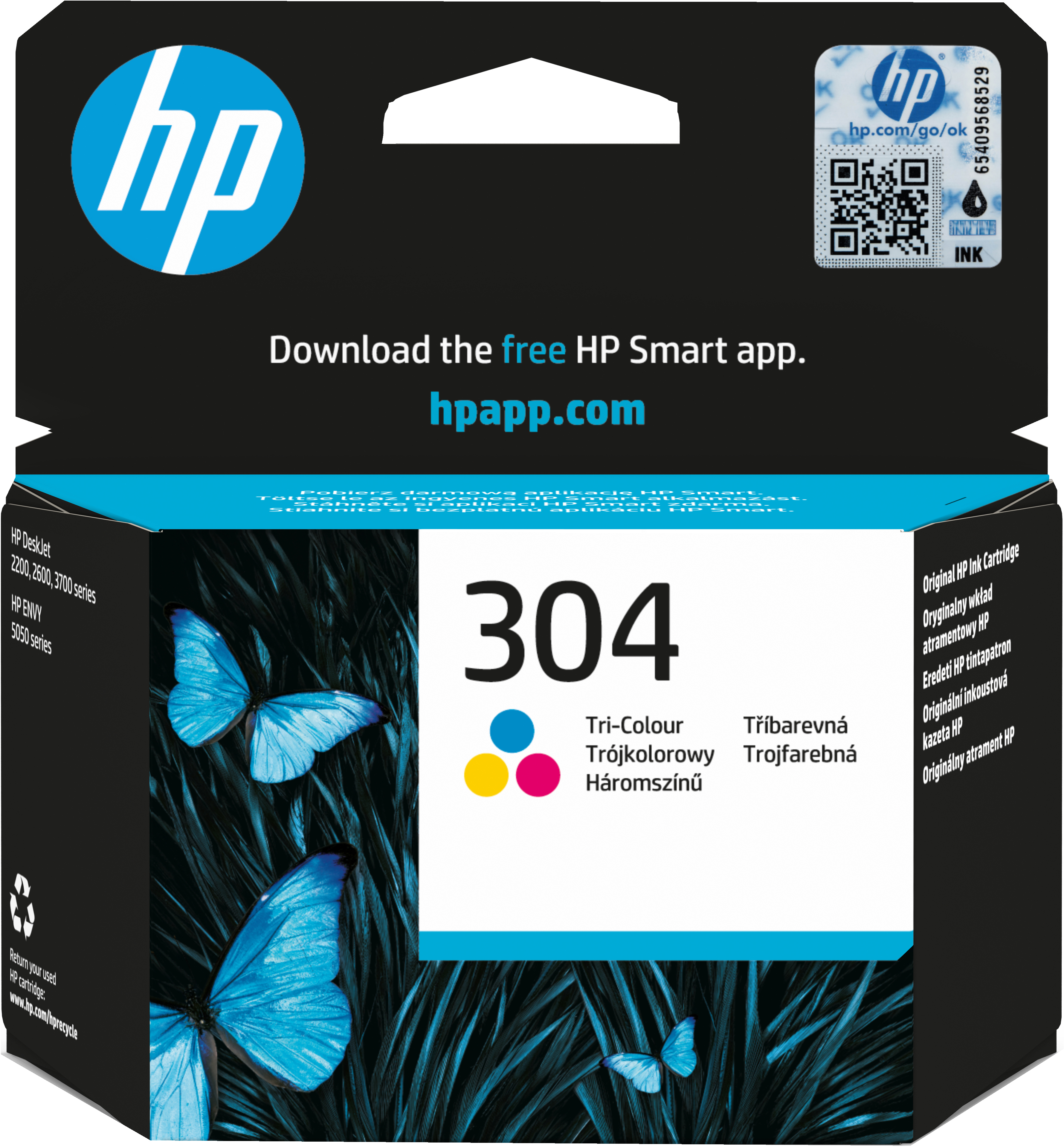 HP 304 Dreifarbg Tintenpatrone