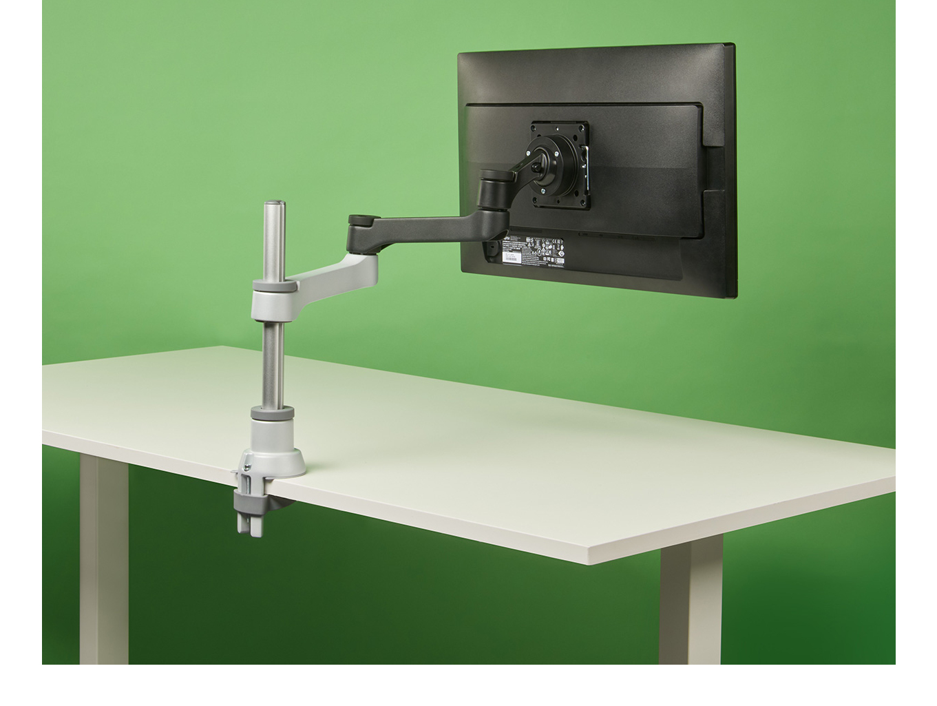 ZEPHER4 C2 MONITOR ARM TABLE 8KG BLACK/SILVER