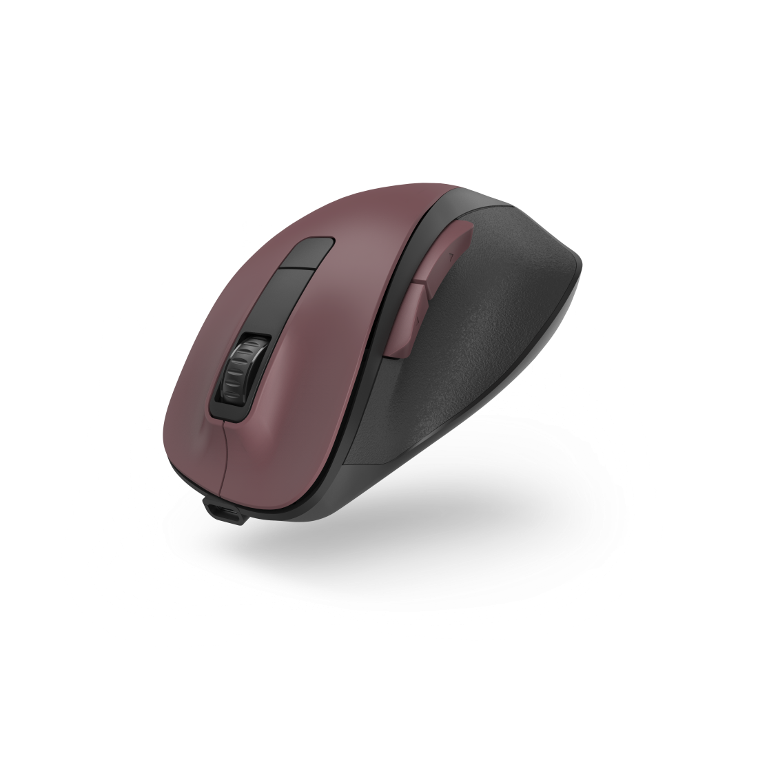 hama MW-500 Maus ergonomisch kabellos bordeaux