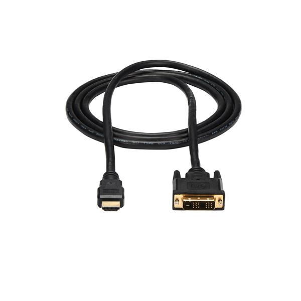 6 FT HDMI TO DVI-D CABLE .