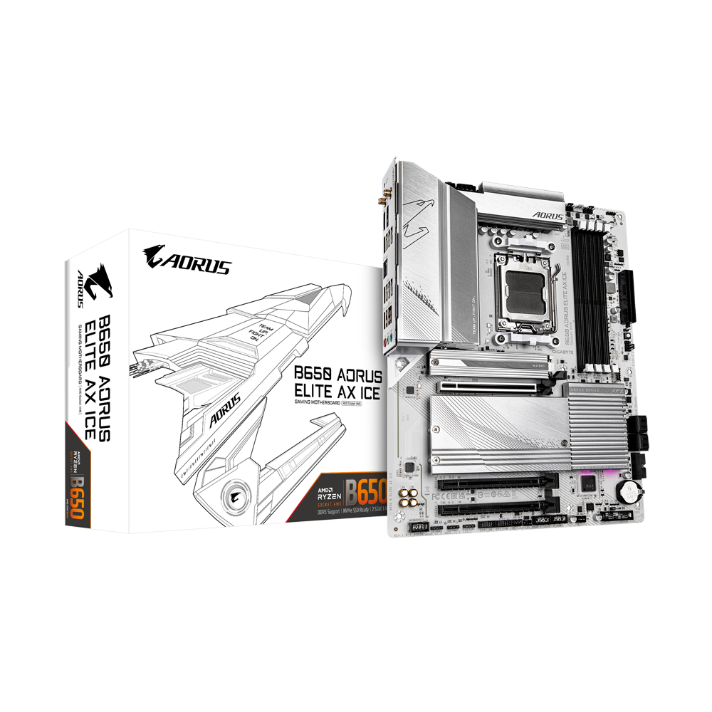 B650 AORUS ELITE AX ICE, Mainboard
