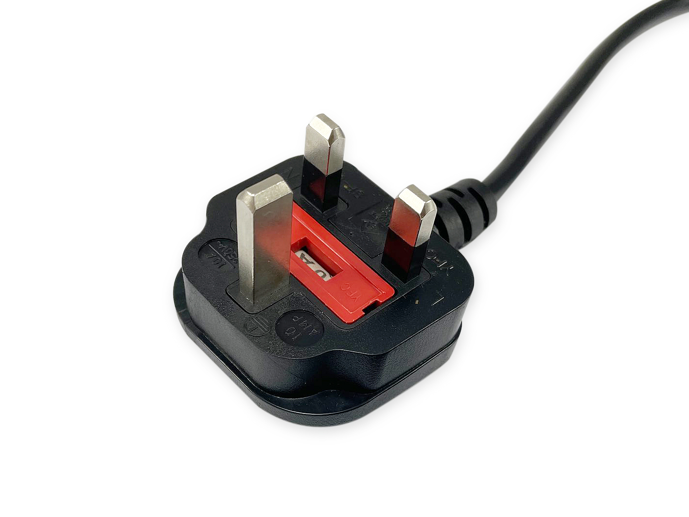Equip Stromkabel UK-BS1363 ->C13 St/Bu schwarz 2.00m PVC Polybeutel