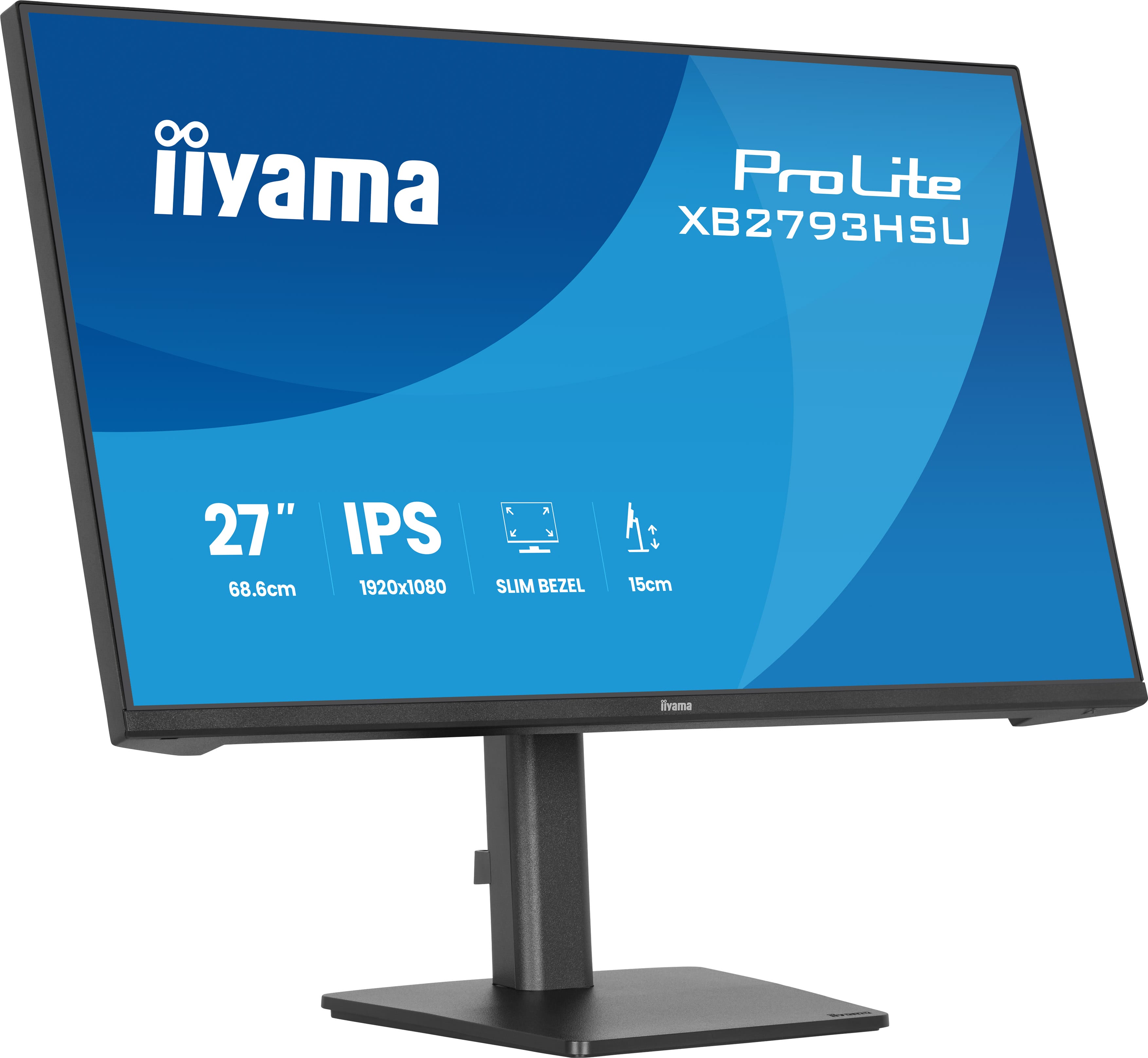 IIYAMA 68.5cm (27) XB2793HSU-B1 16:9 HDMI+DP+2xUSB IPS