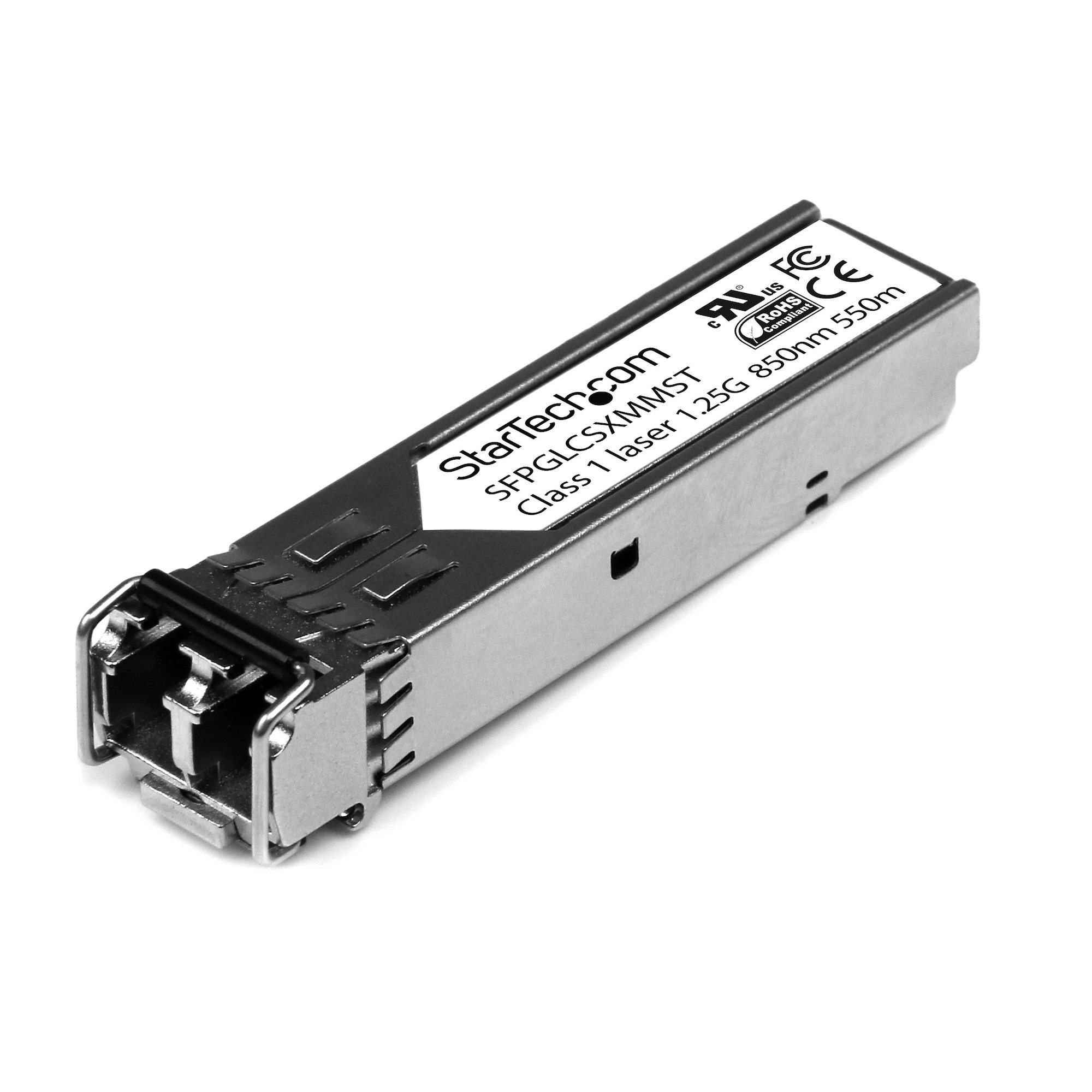 STARTECH.COM Cisco kompatibel Gigabit SFP Transceiver Modul MM LC - Mini-GBIC bis 550m - Glasfaser Transceiver 850nm 1000Base-SX