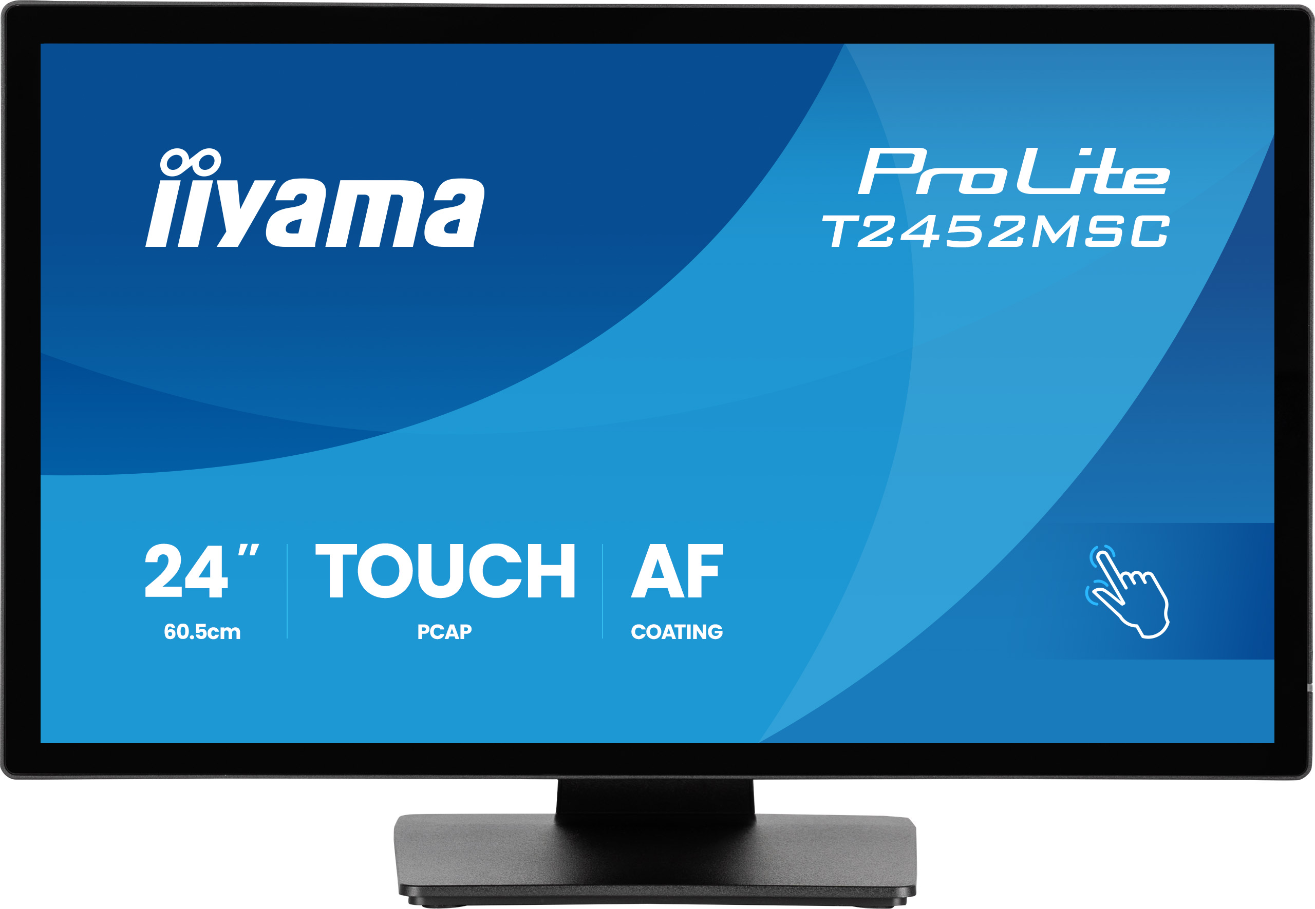 IIYAMA 60.5cm (23,8) T2452MSC-B2 16:9 M-Touch HDMI+USB+DP