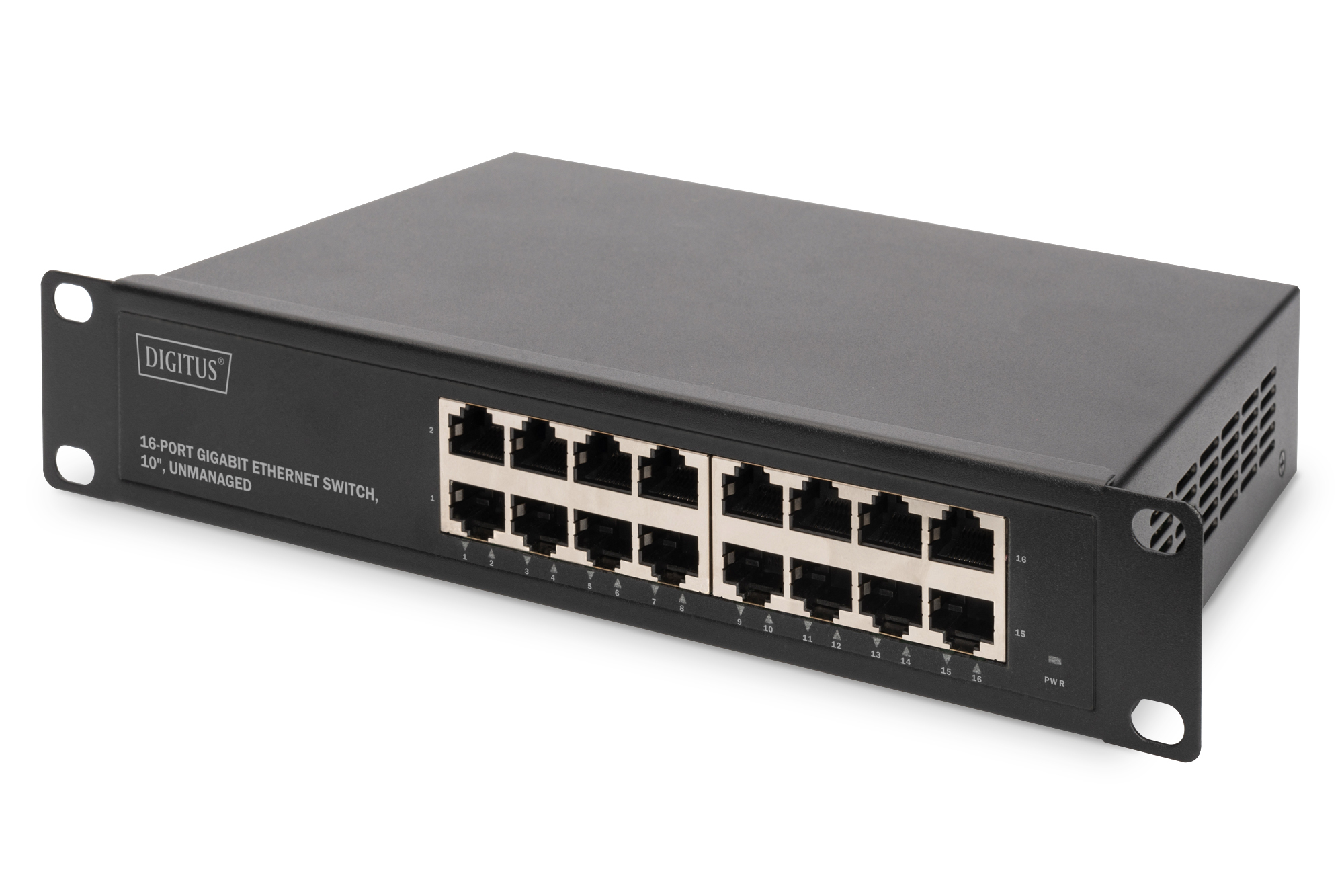 DIGITUS Gigabit Ethernet Switch 16-port 10inch unmanaged