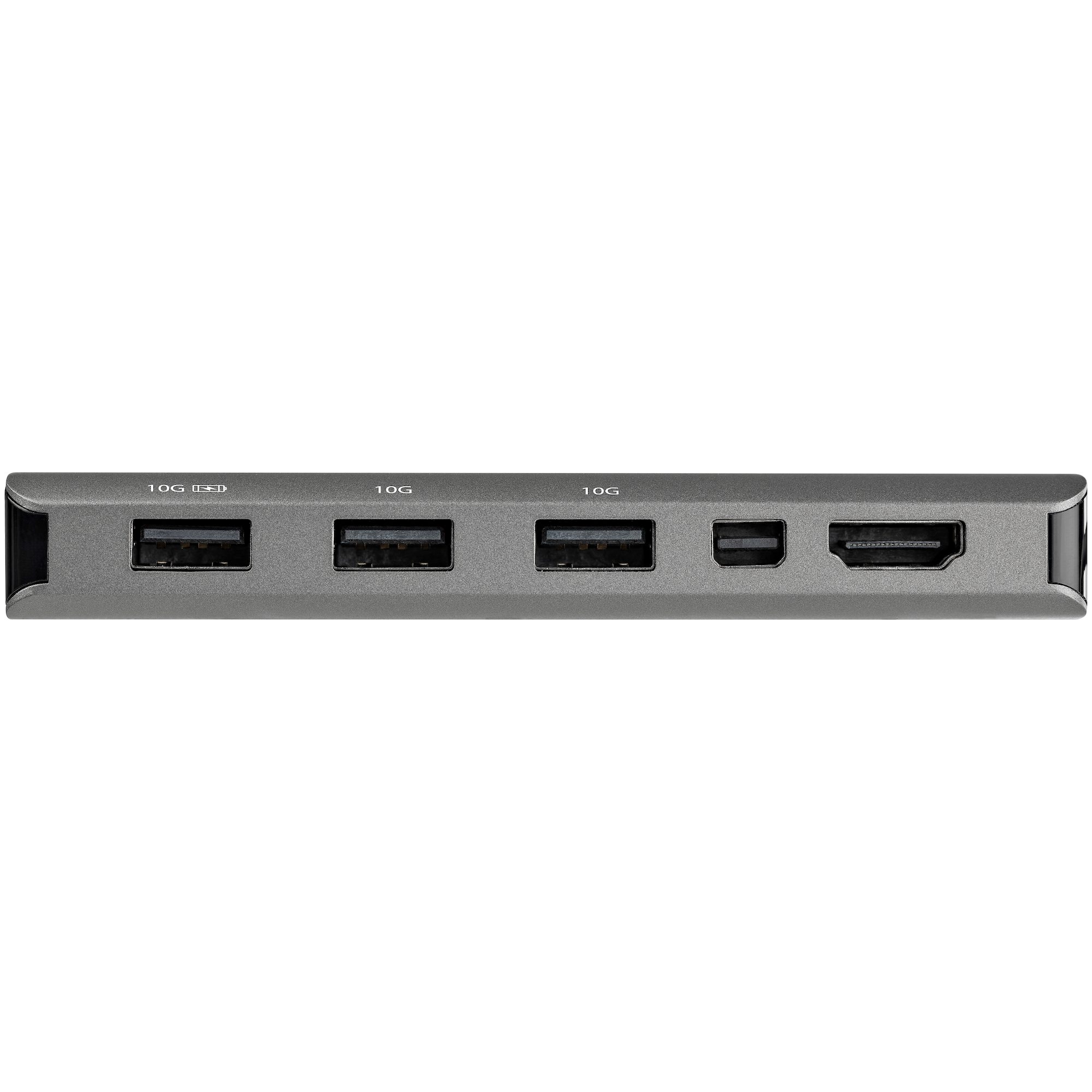 STARTECH.COM USB-C Multiport Adapter USB-C to HDMI or mDP 4K 60Hz 100W PD Pass-Through 4x 10Gbit/s USB - 30cm cable