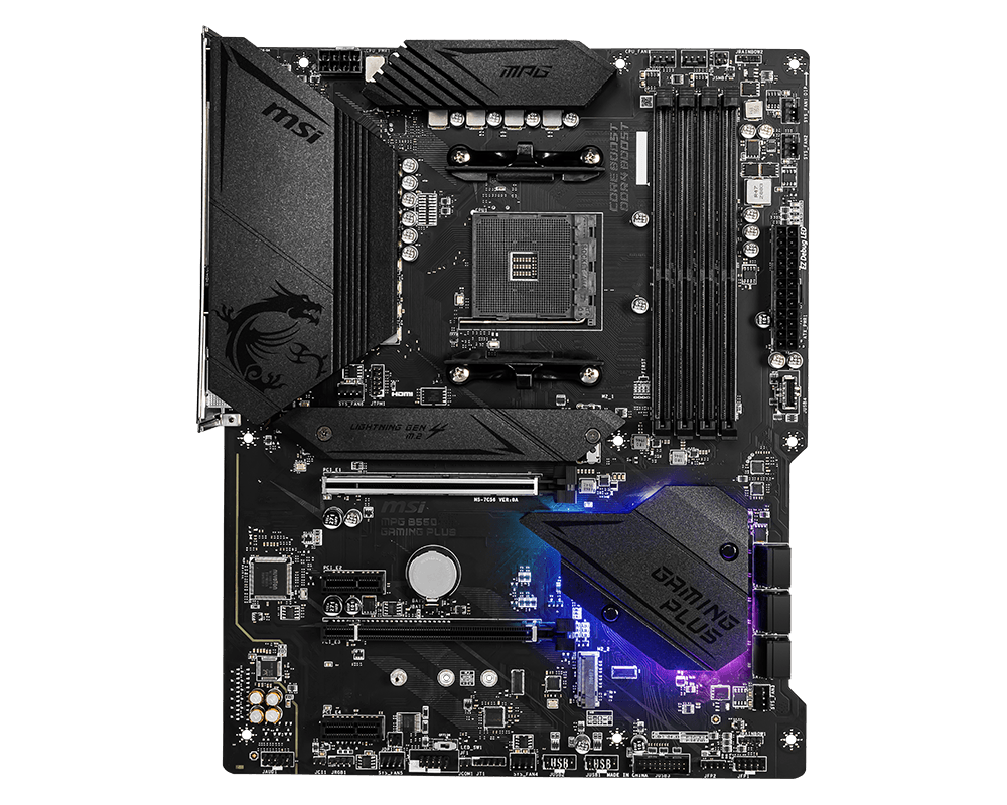 MSI MPG B550 Gaming Plus (B550,AM4,ATX,DDR4)
